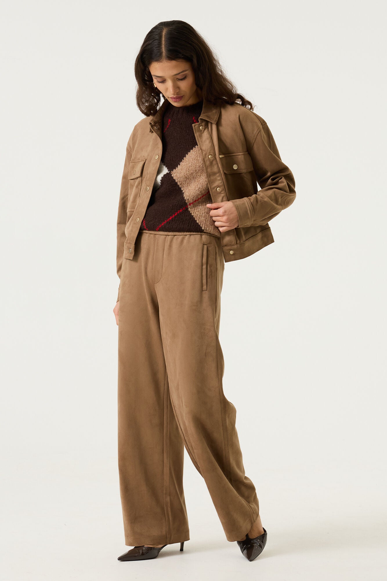 Garcia Damen Blazer Soft Taupe