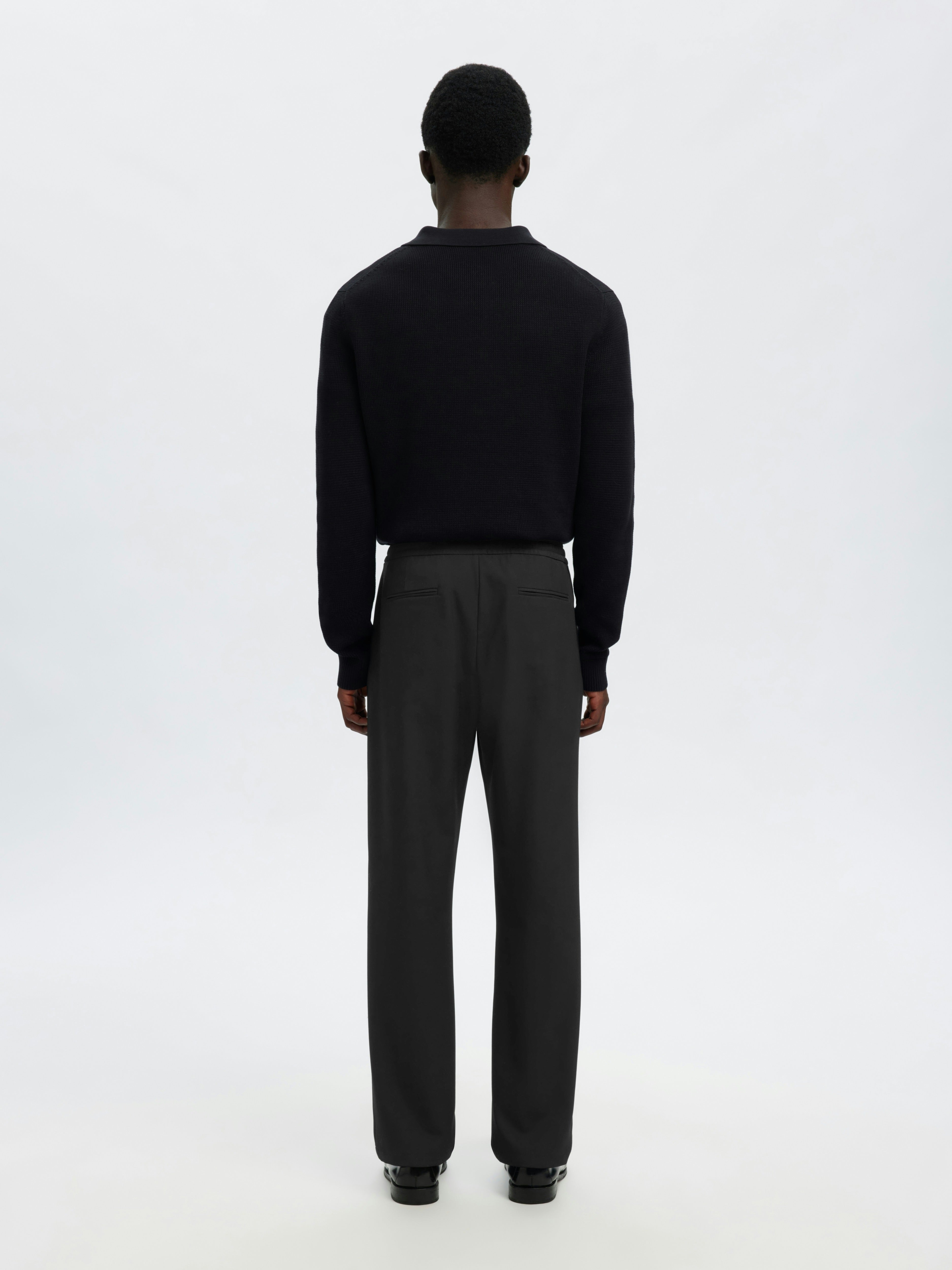 Selected homme Herren Hosen Black