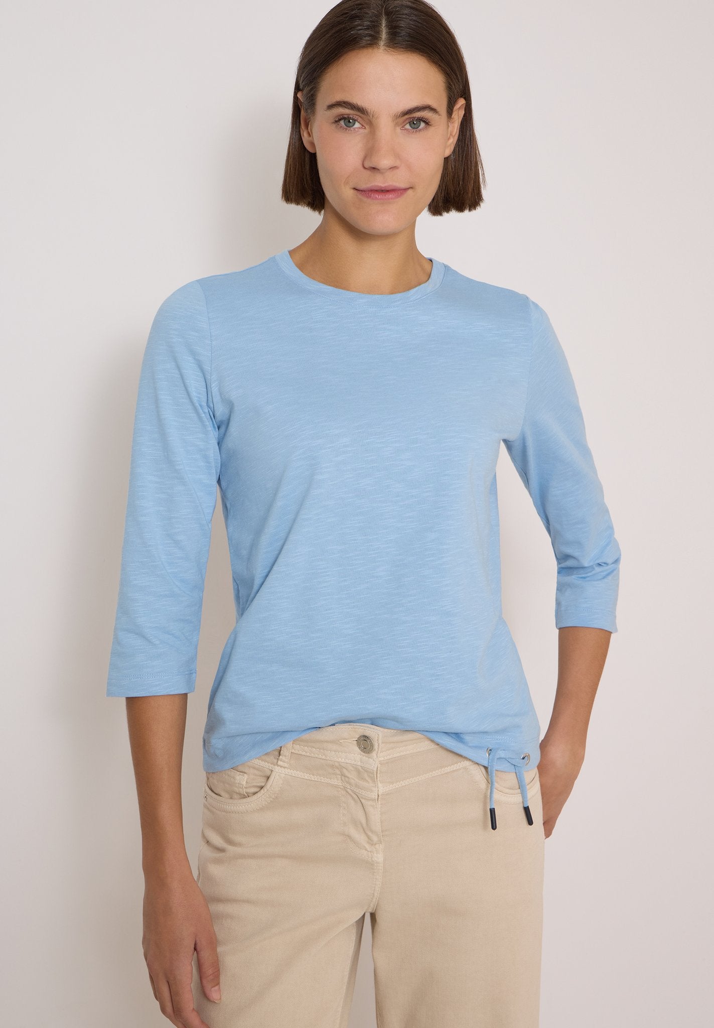 Cecil Damen T-Shirts  Easy Blue
