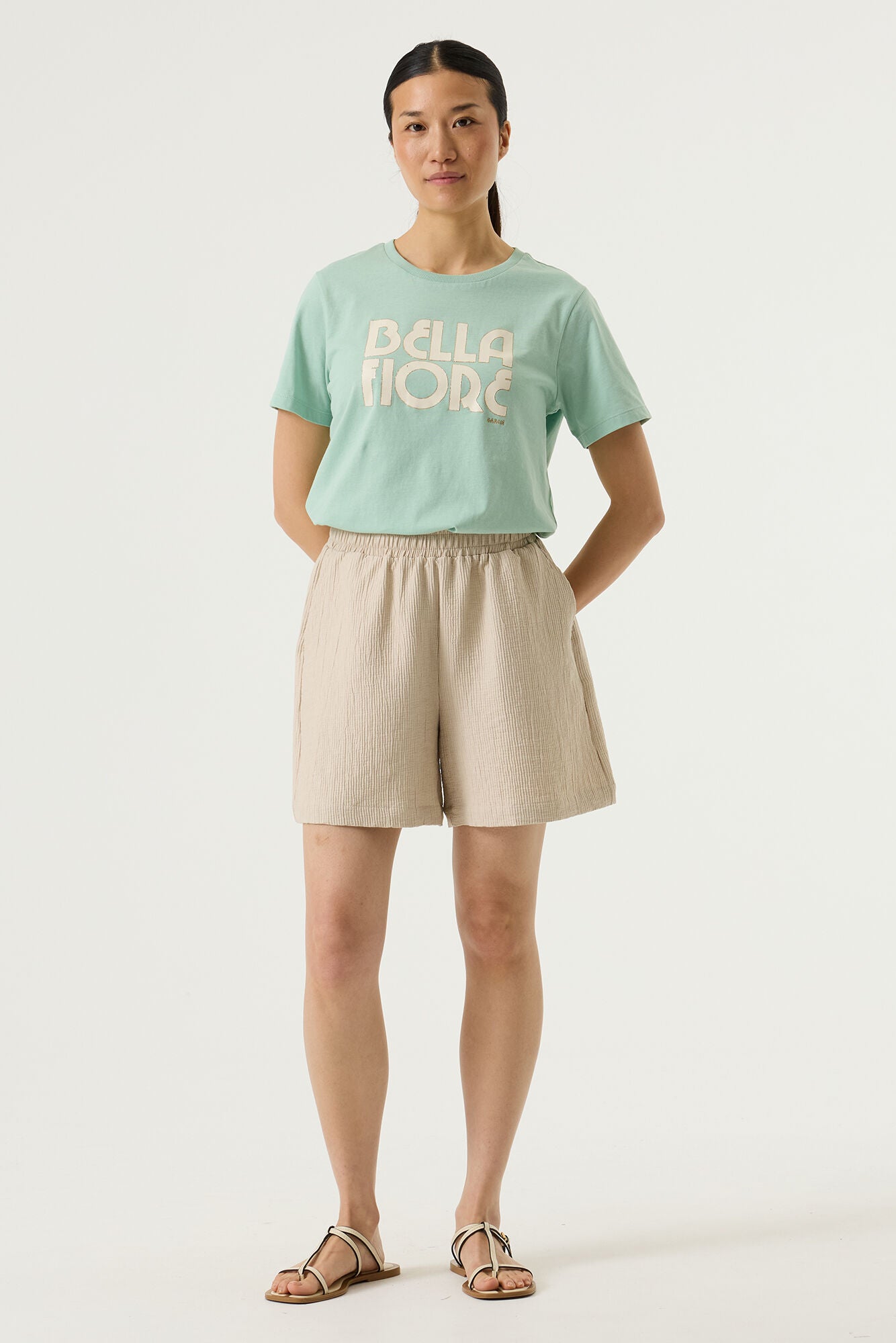 Garcia Damen T-Shirts Island Mint