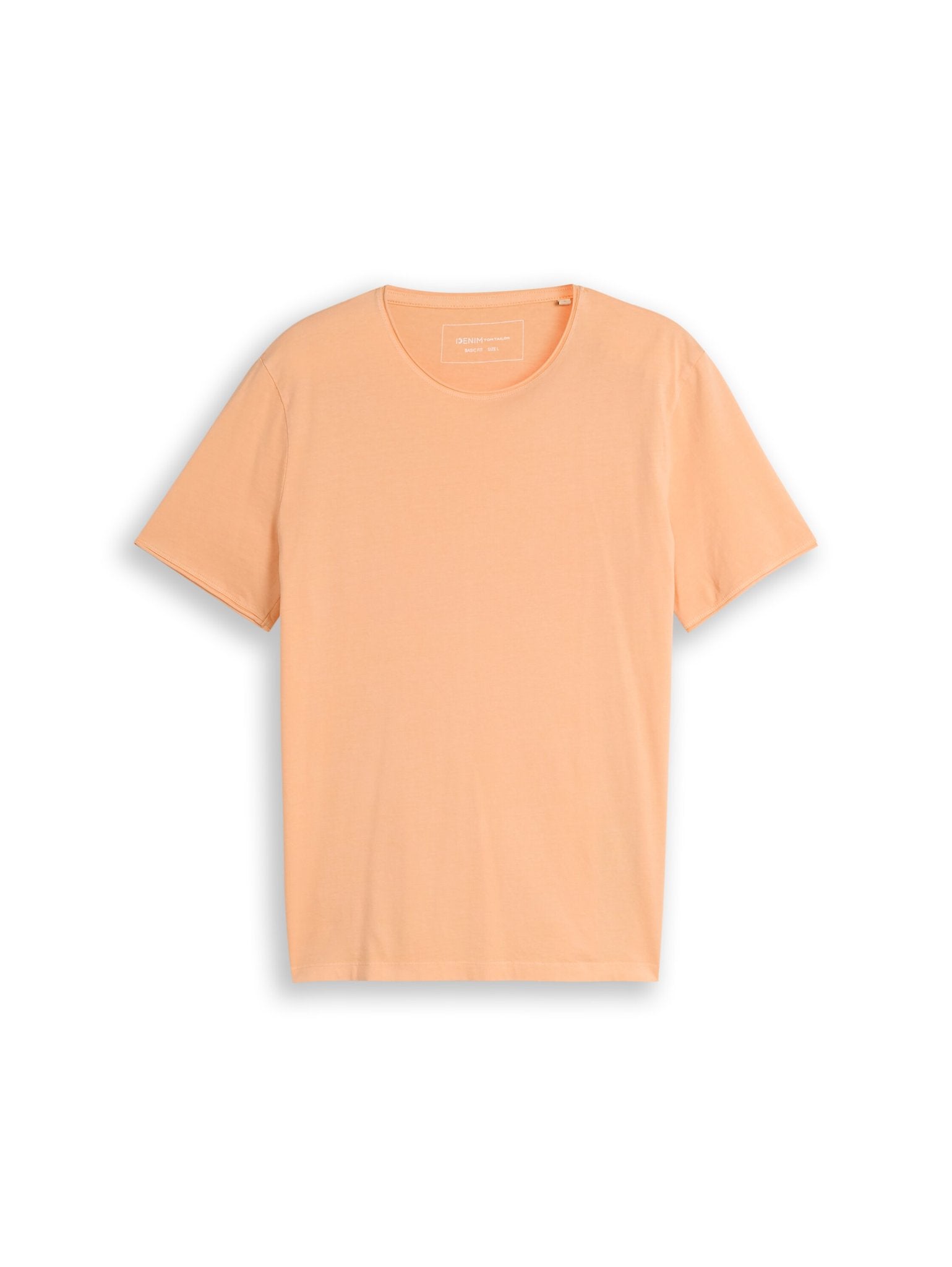 Tom Tailor denim Herren T-Shirts kurz Summer Peach Or