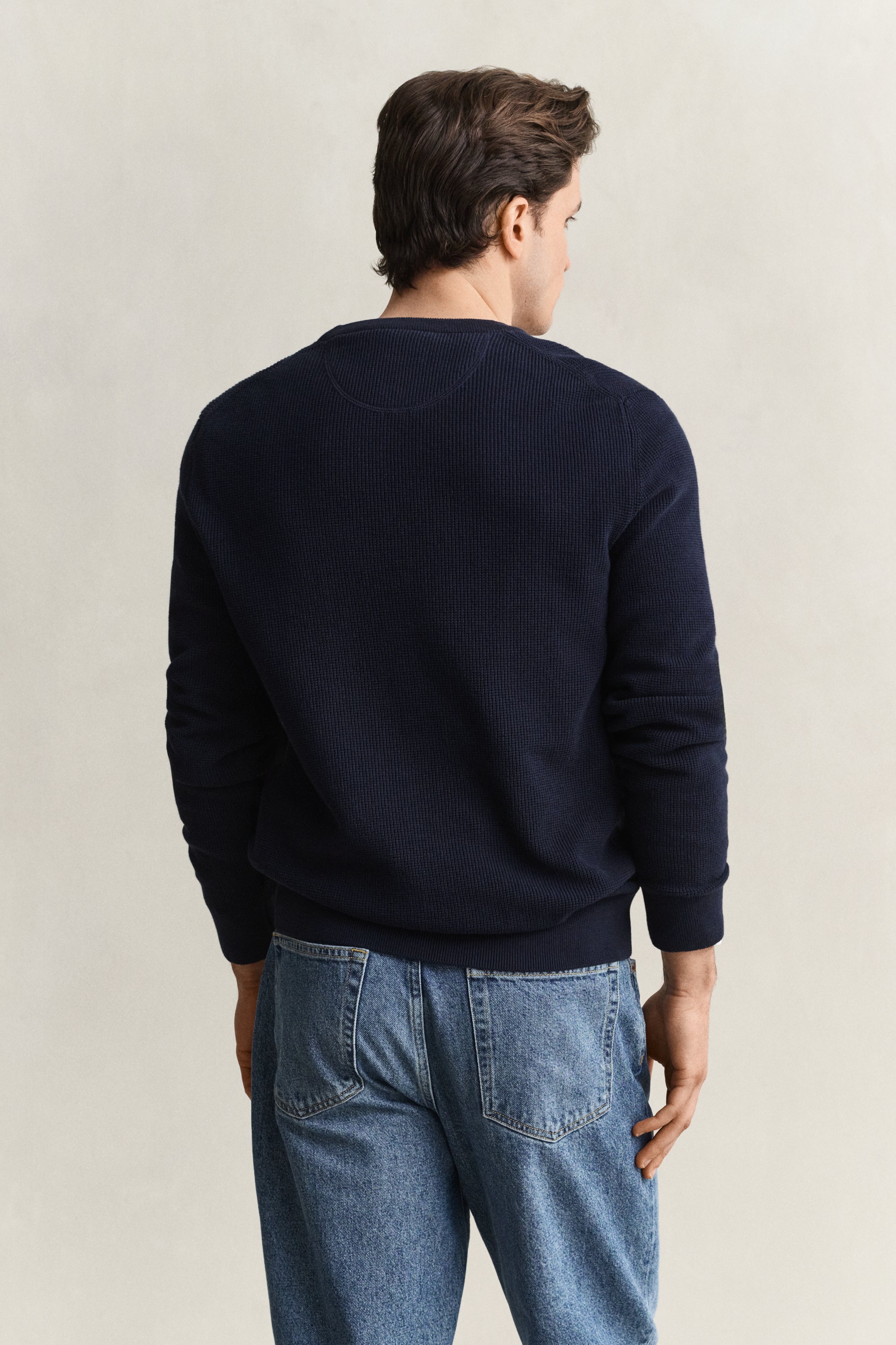 Gant Herren Pullover  Evening Blu