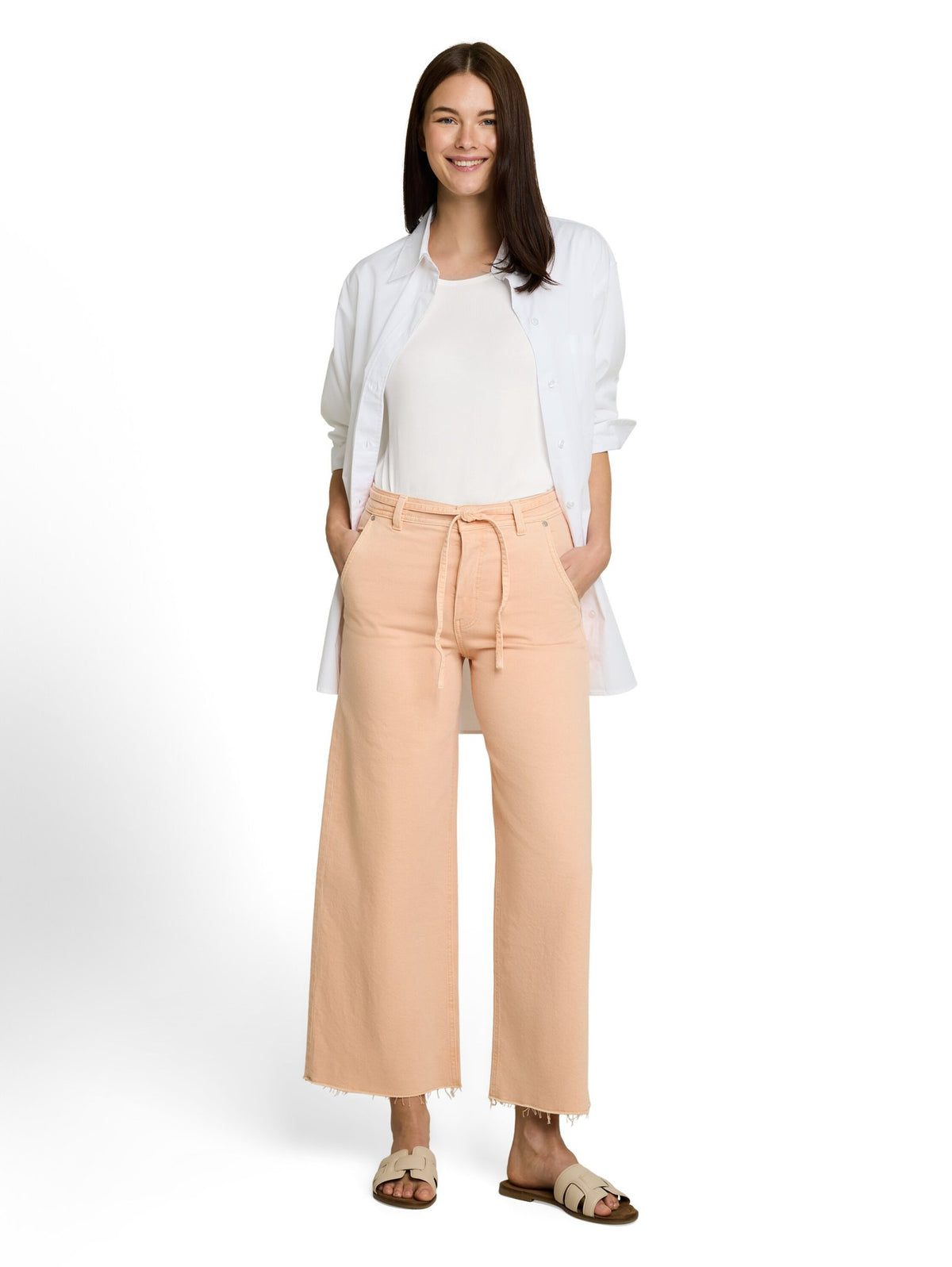 Tom Tailor Damen T-Shirts Whisper White