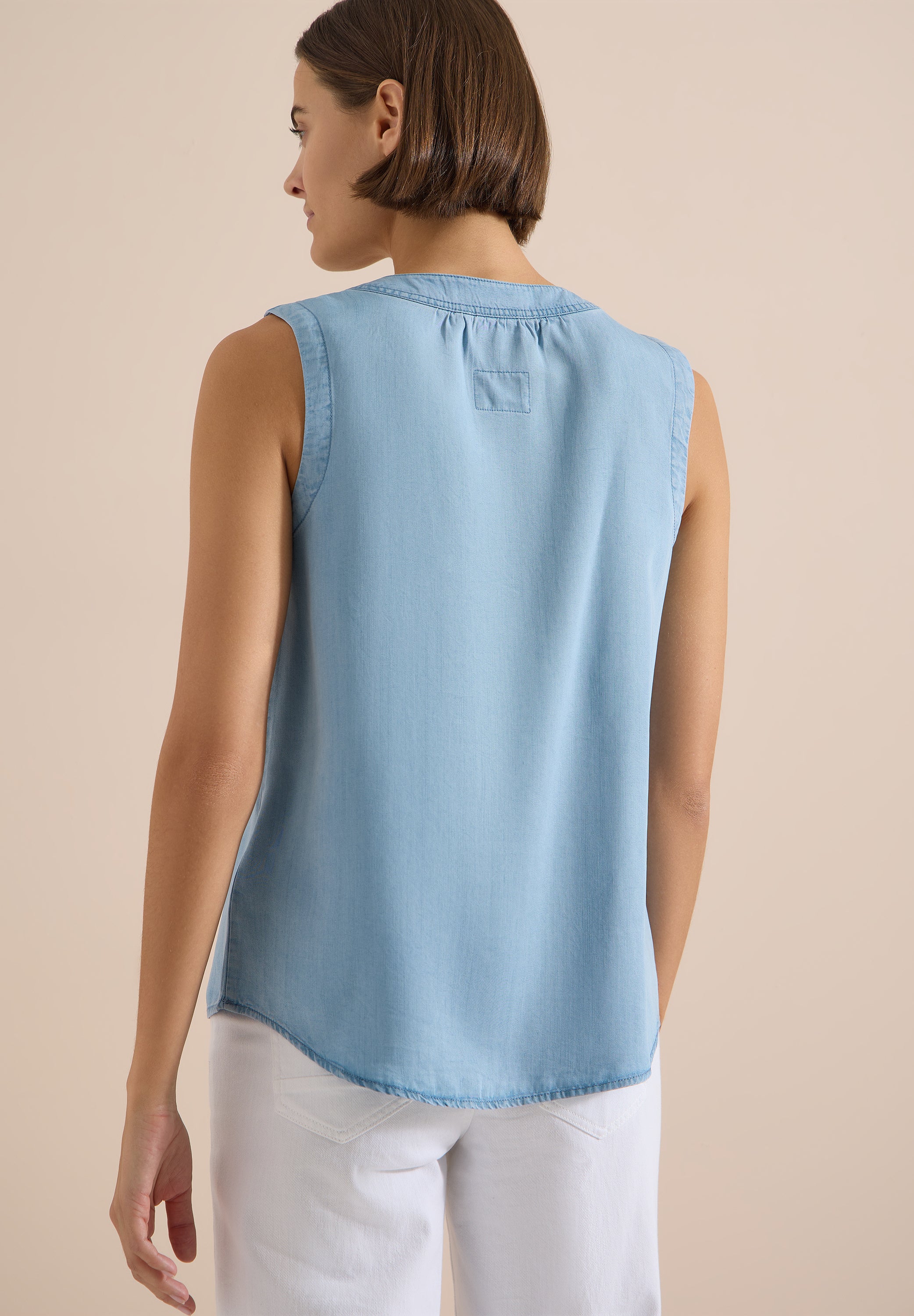 Cecil Damen Blusen Light Blu