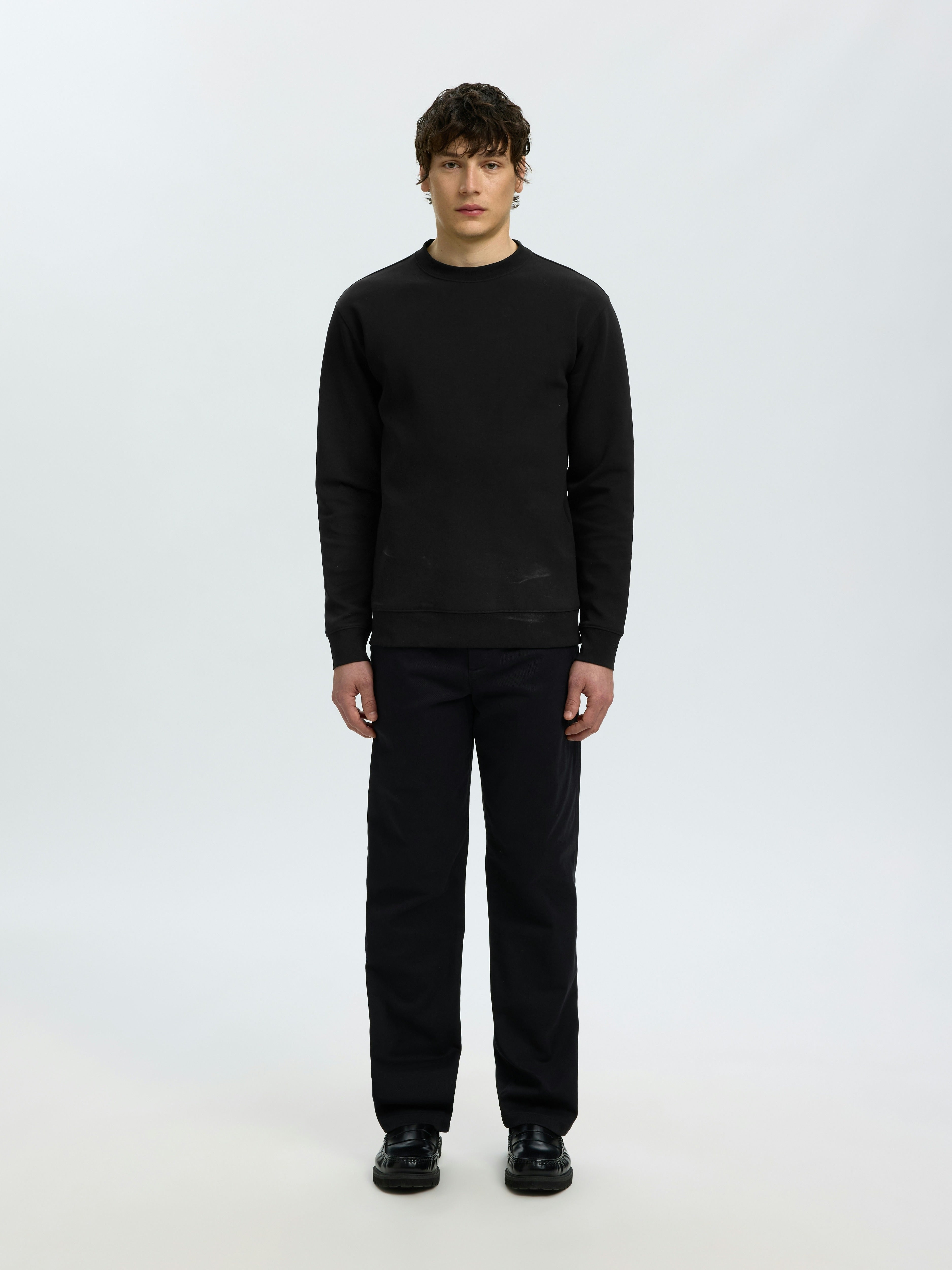 Selected homme Herren Sweatshirts Black