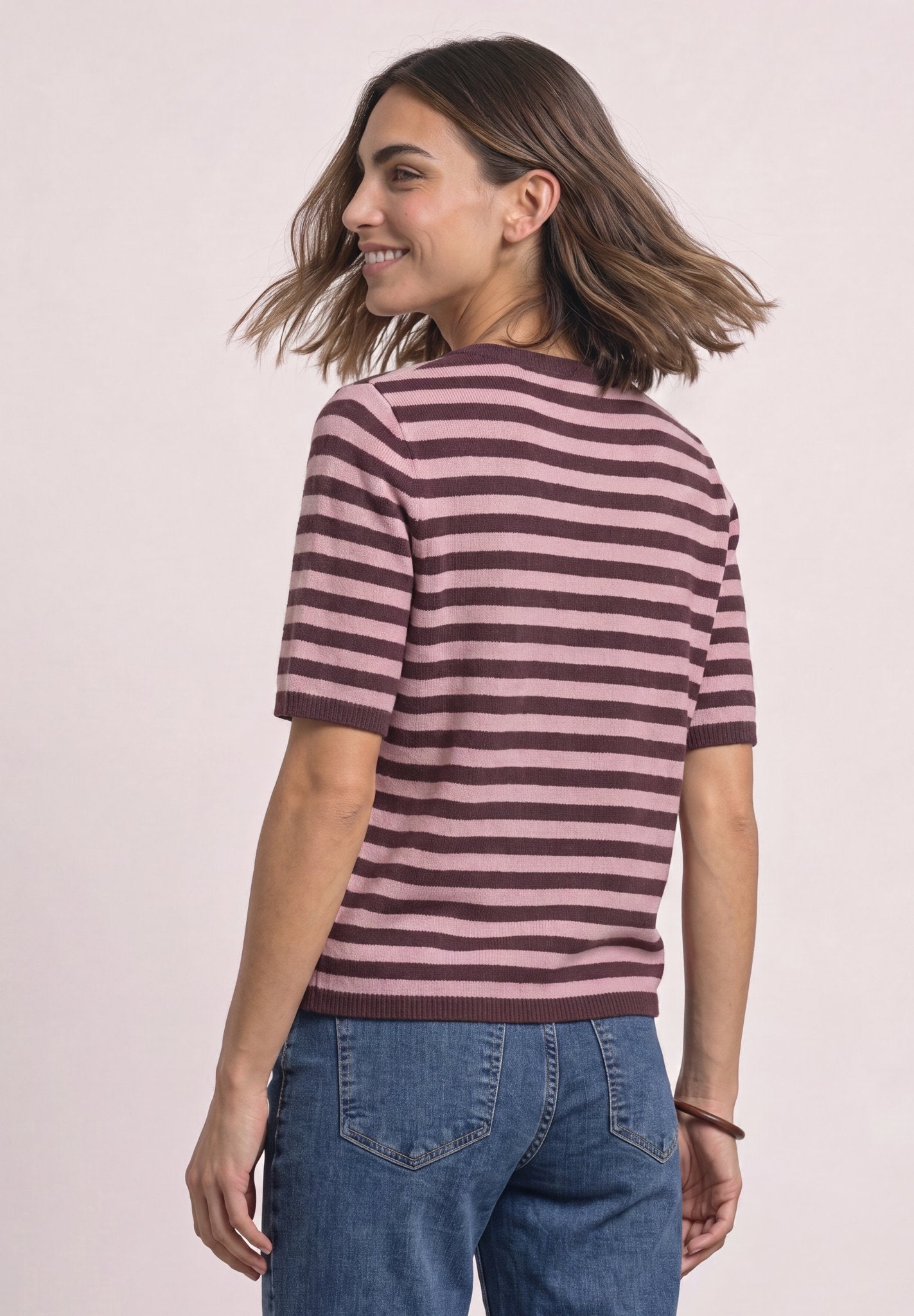 Street One Damen Pullover  Rustic Ro