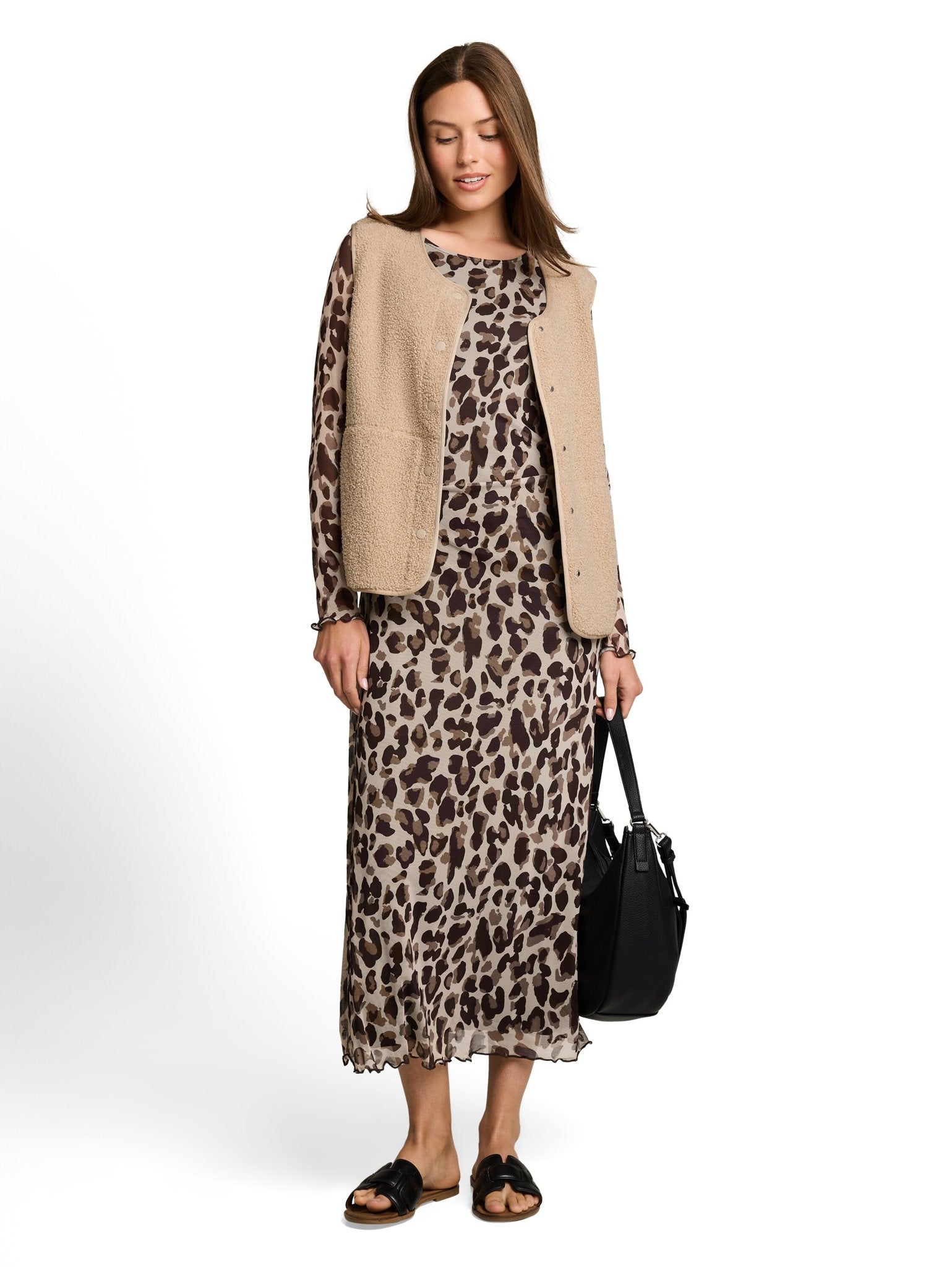 Tom Tailor Damen Sweatshirts Gravel Beige