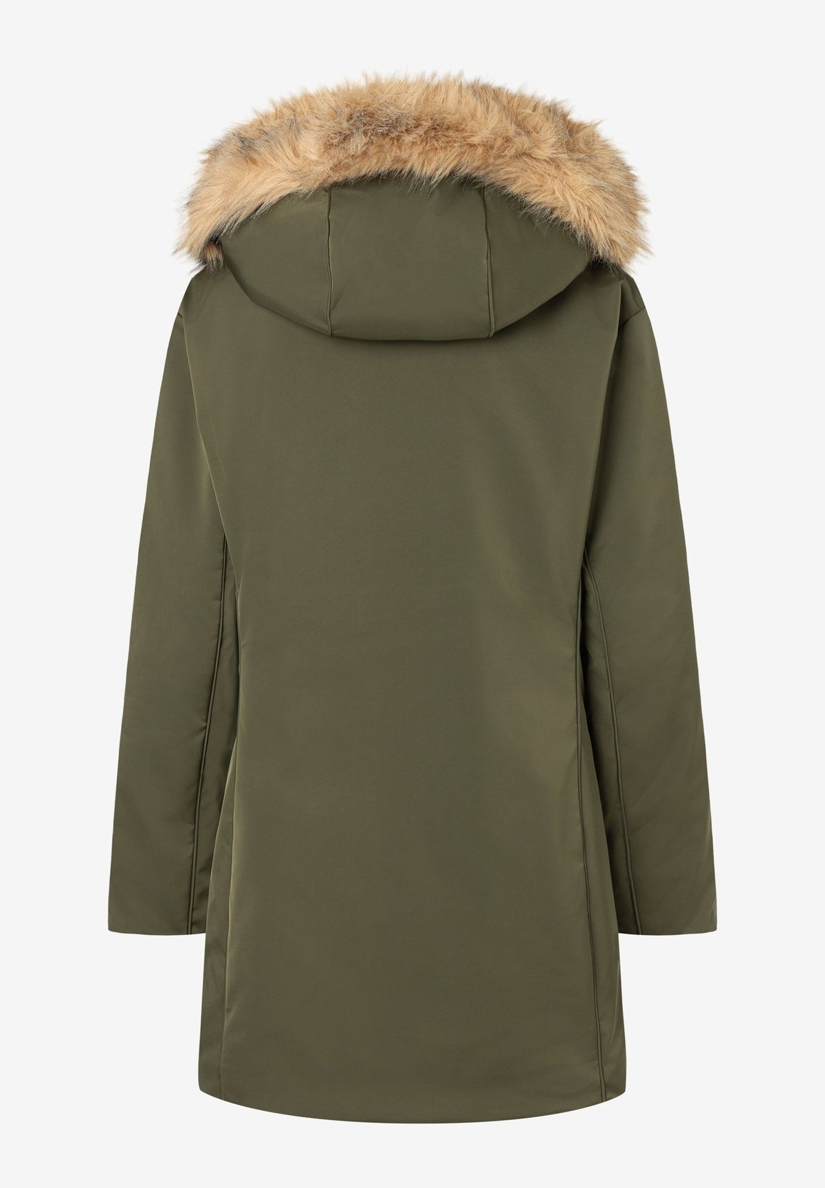 More & More Damen Mantel  Dark Olive