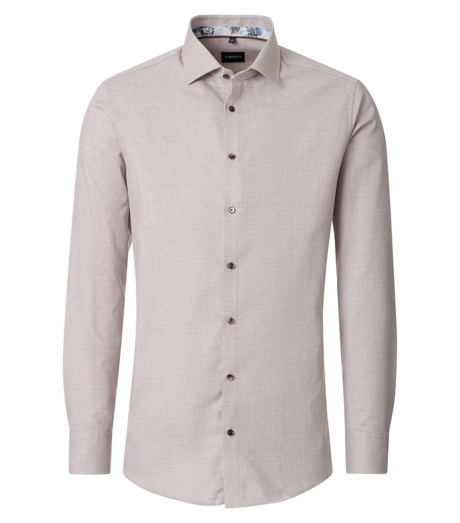 Venti Herren Hemden lang   Beige