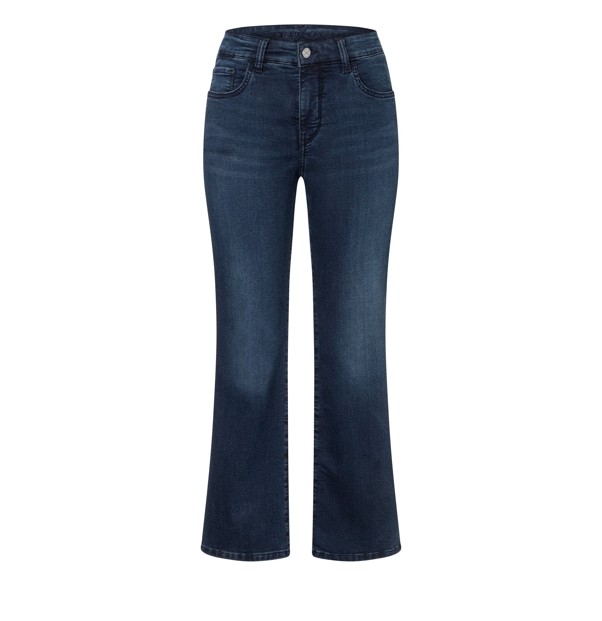 Mac Damen Jeans Blue Overdyed B