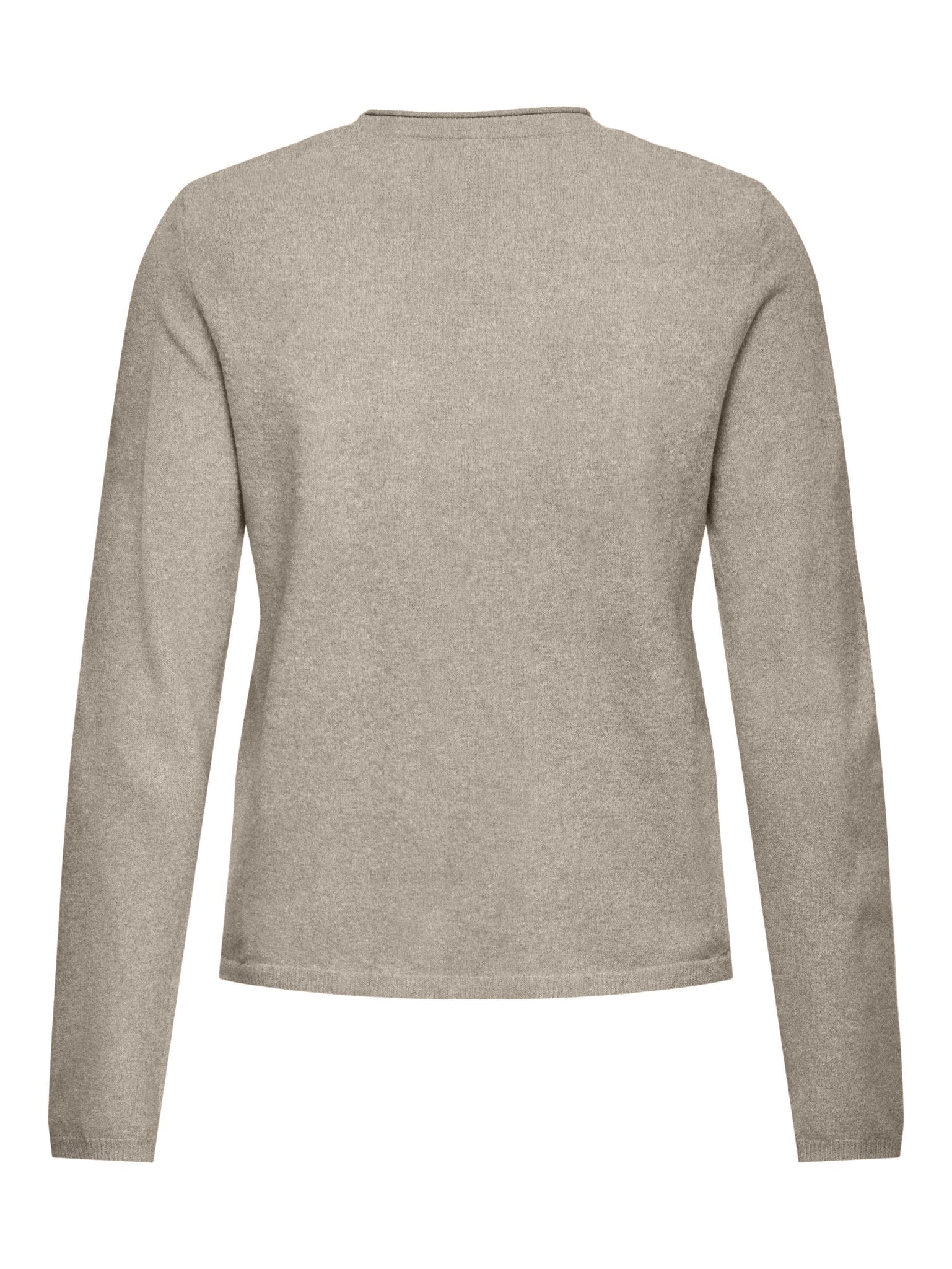 Only Caramkoma Damen Pullover Beige/Melange