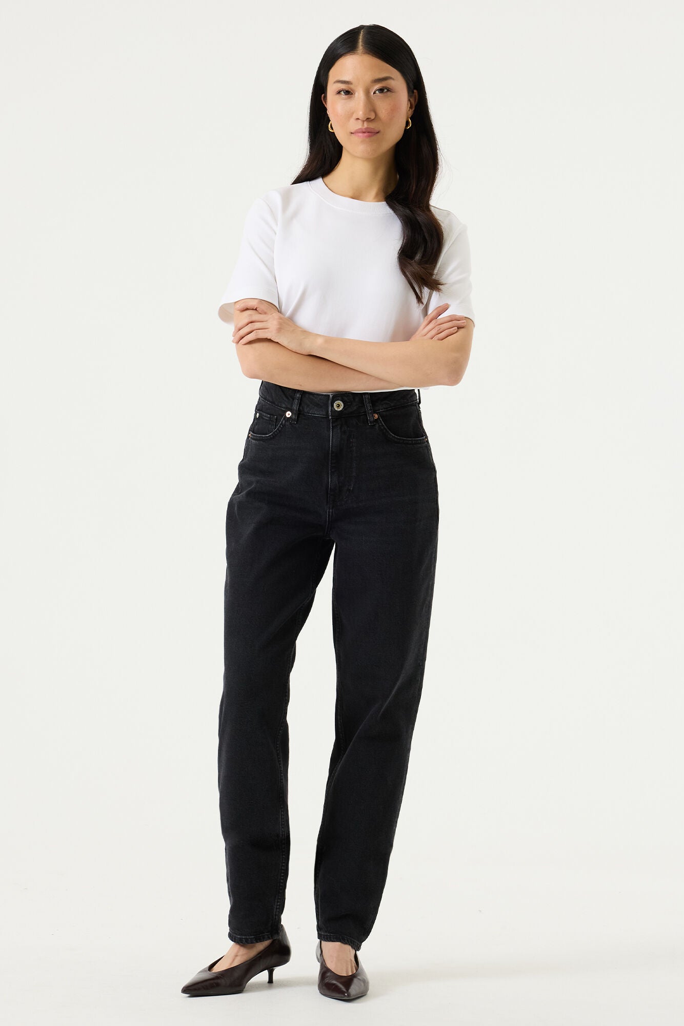 Garcia Damen Jeans Dark Used