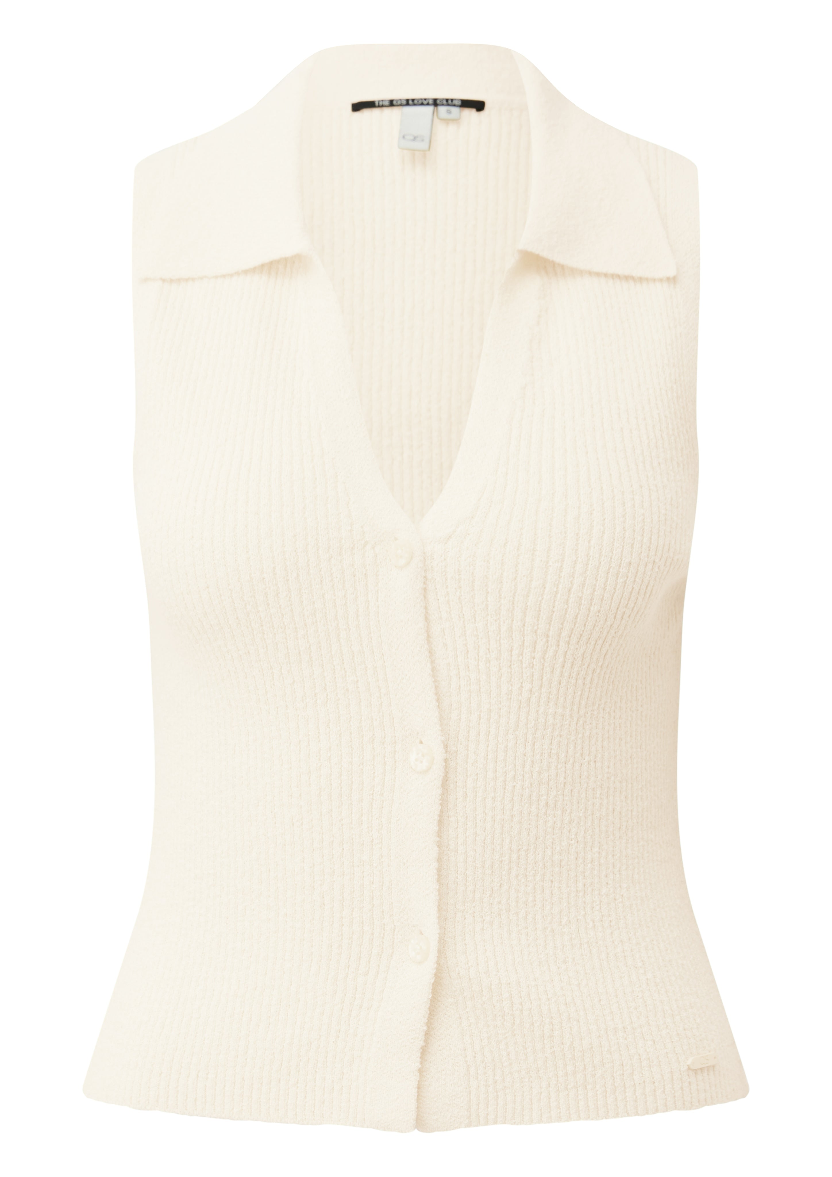 QS by S.Oliver Damen Pullover White