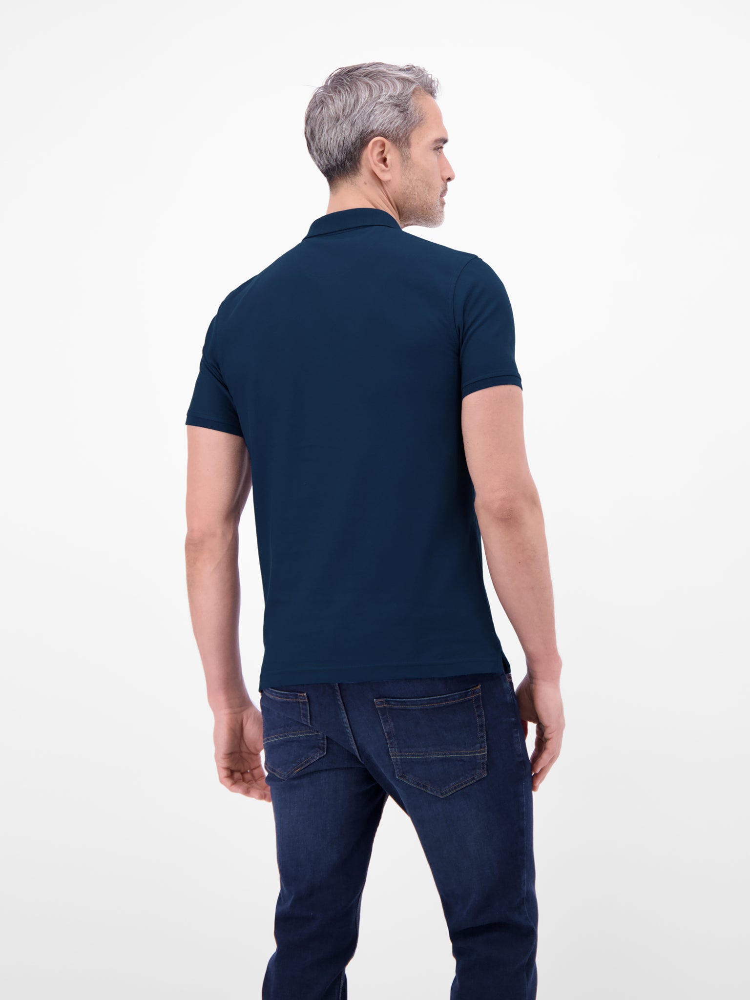 Lerros Herren Polo-Shirts Storm Blue
