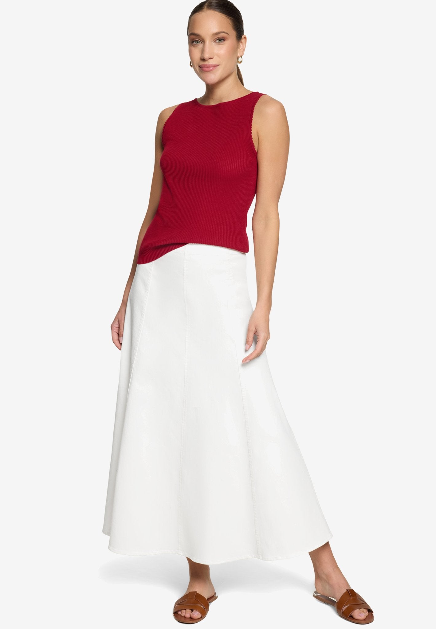 Zero Damen Pullover Candy Red