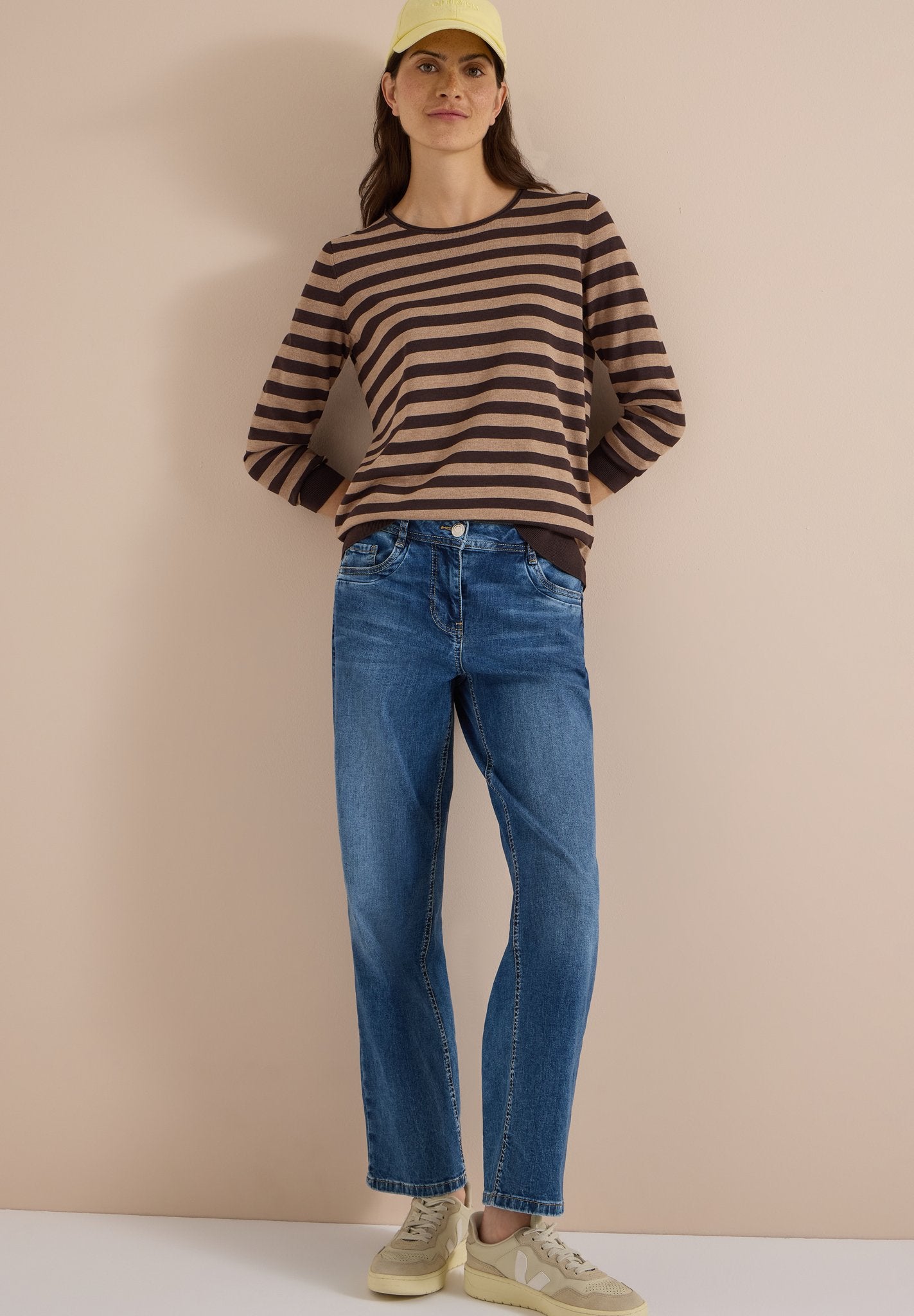 Cecil Damen Pullover  Truffle B