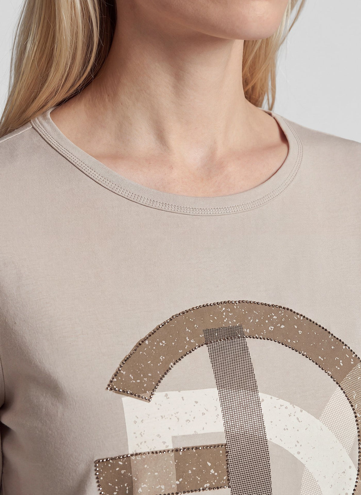 Rabe Damen T-Shirts Kiesel