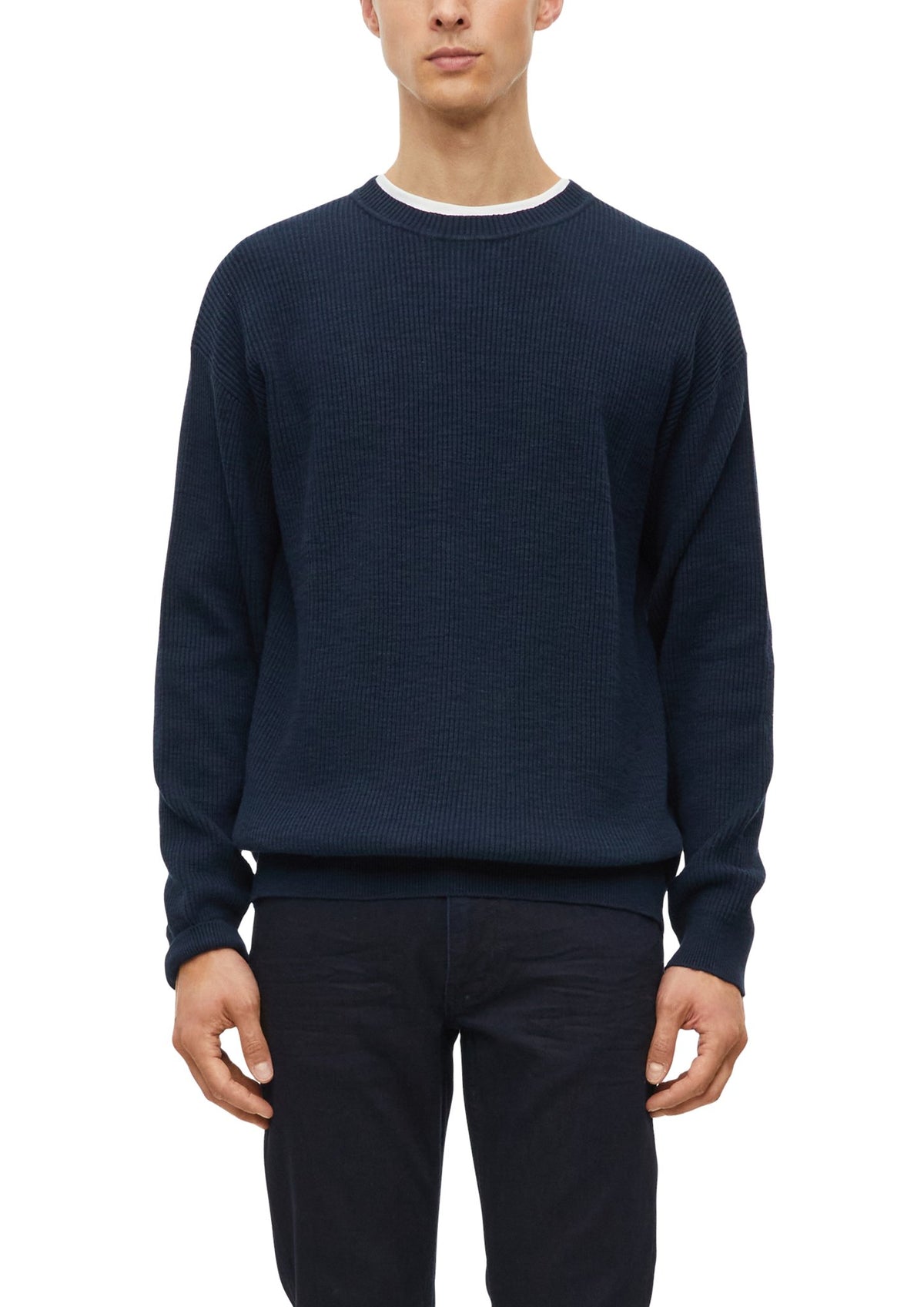 S. Oliver red Herren Pullover  Blue
