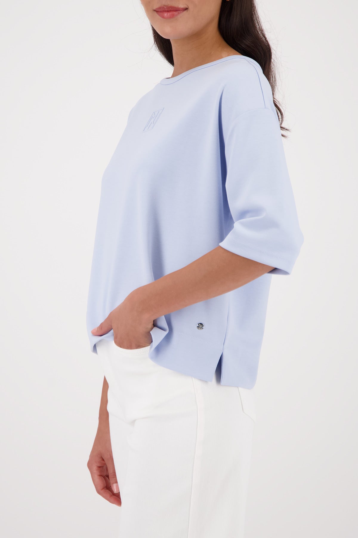 Monari Damen T-Shirts  Light Sky