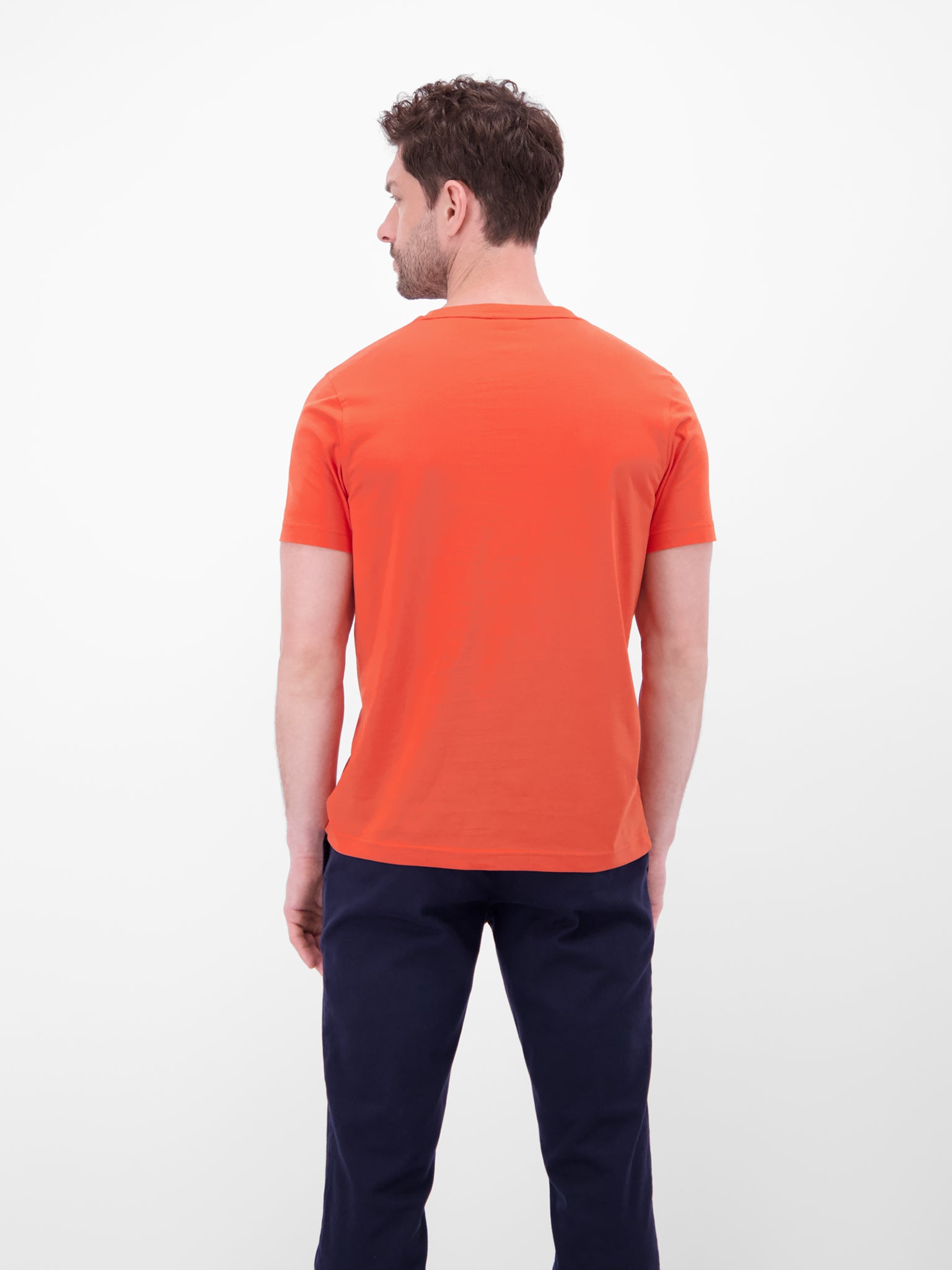 Lerros Herren T-Shirts kurz Vivid Red