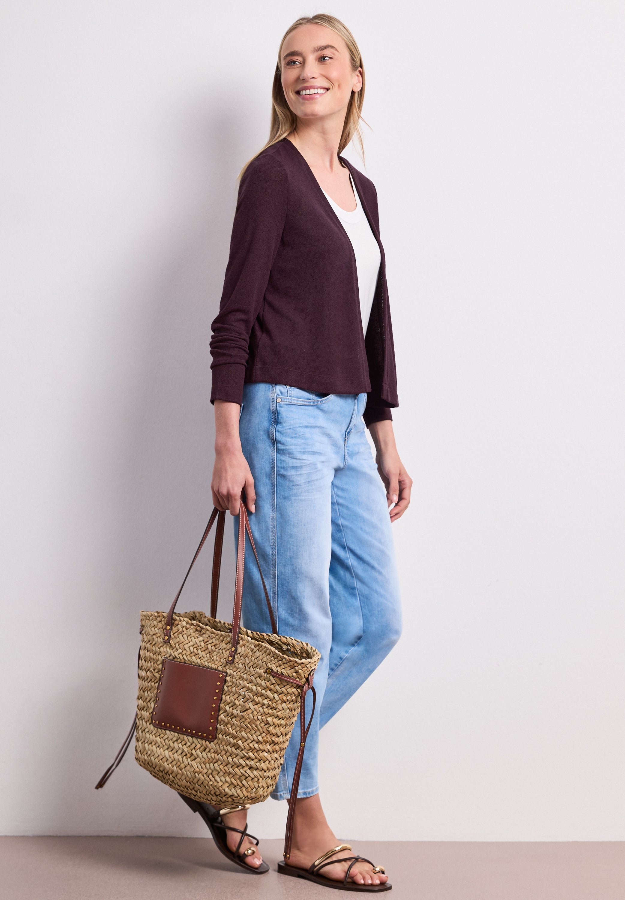 Street One Damen T-Shirts Rustic Ro
