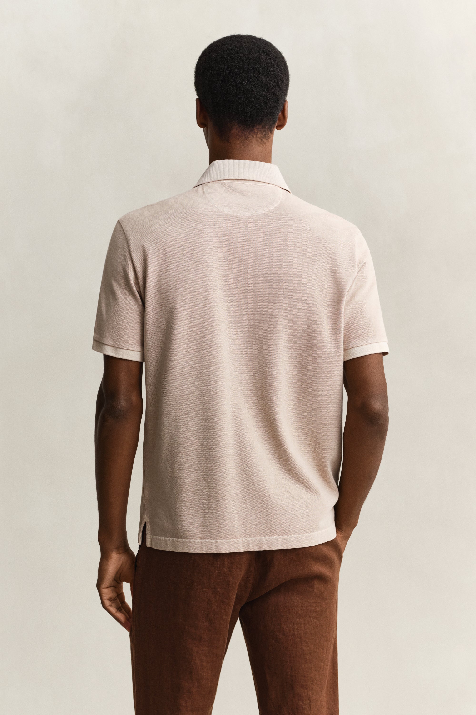Gant Herren Polo-Shirts  Oat Beige