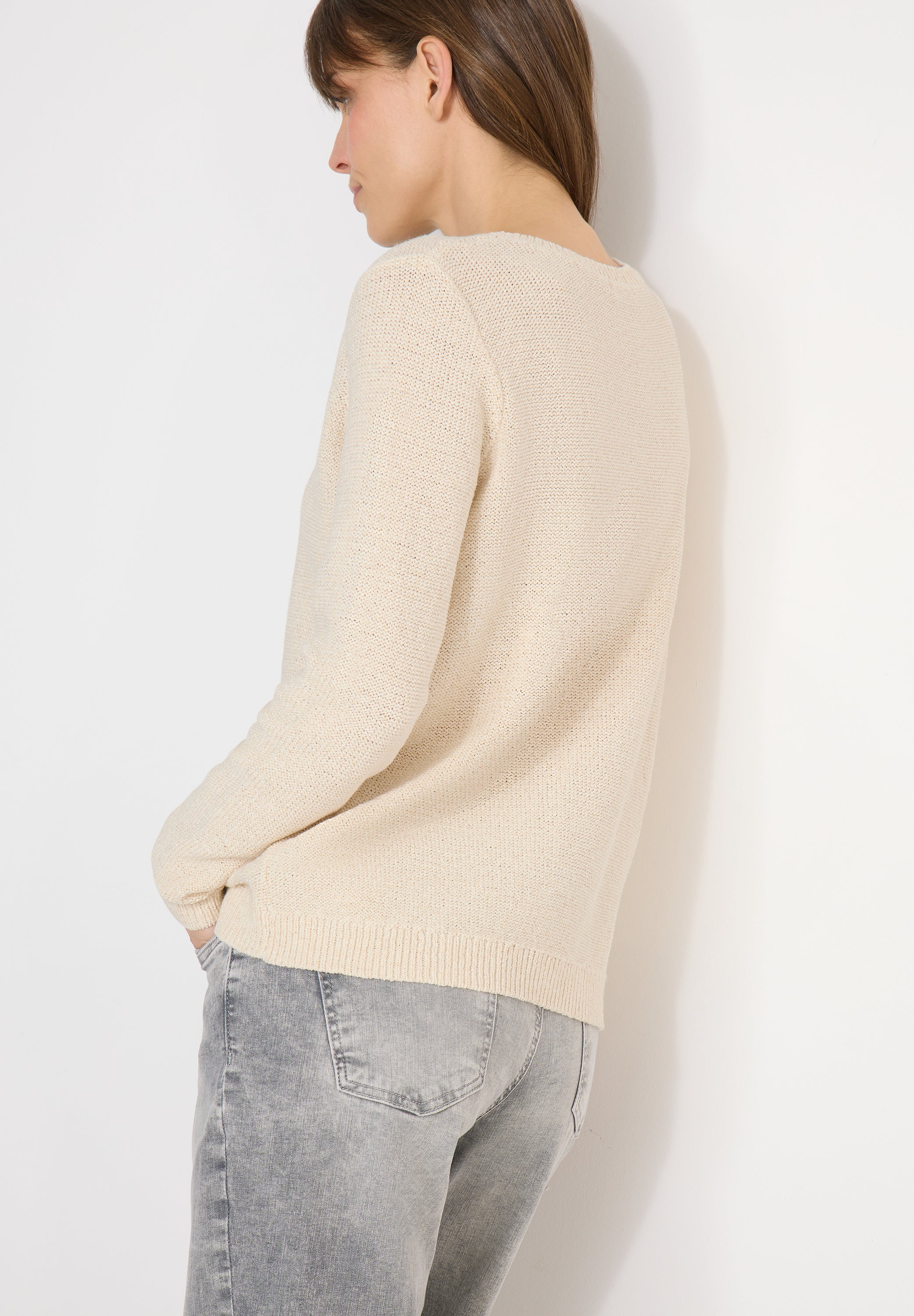 Cecil Damen Pullover  Pearl Bei