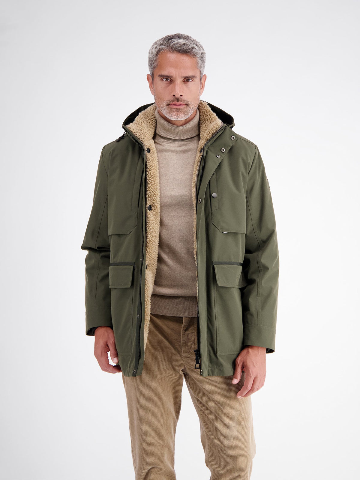 Lerros Herren Jacken Original Olive