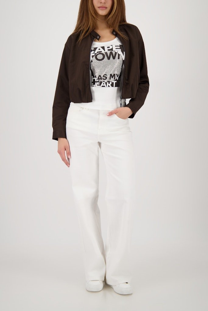 Monari Damen Jacken  Dark Chocol
