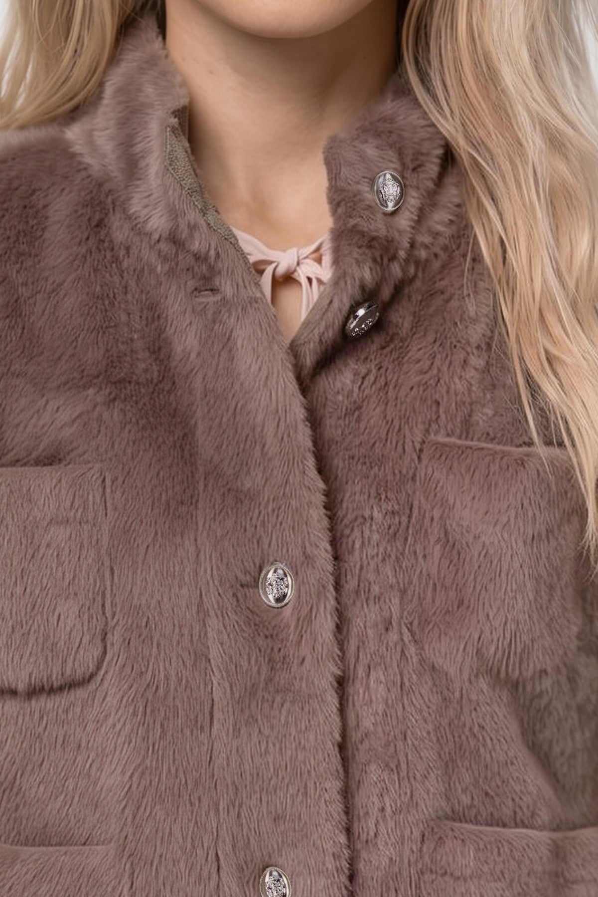 Monari Damen Jacken Taupe