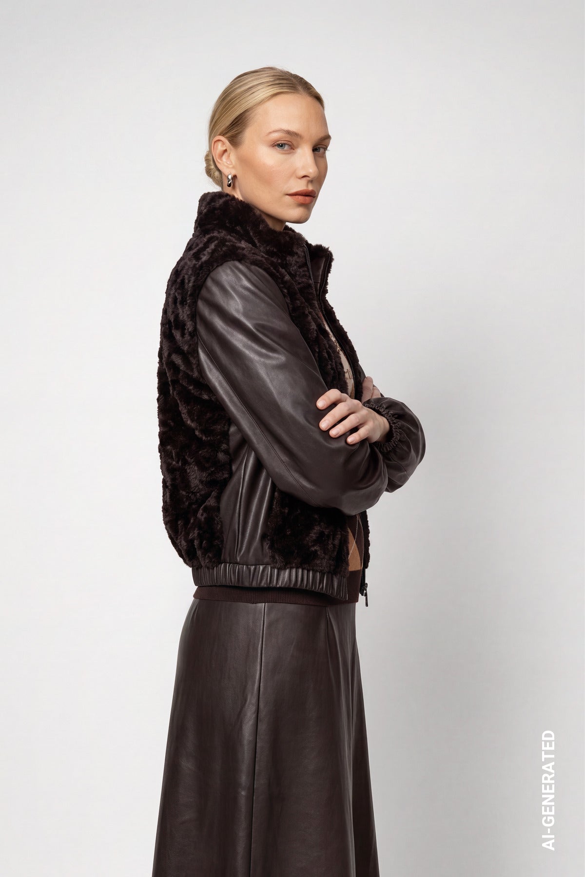 Monari Damen Jacken  Black Coffe