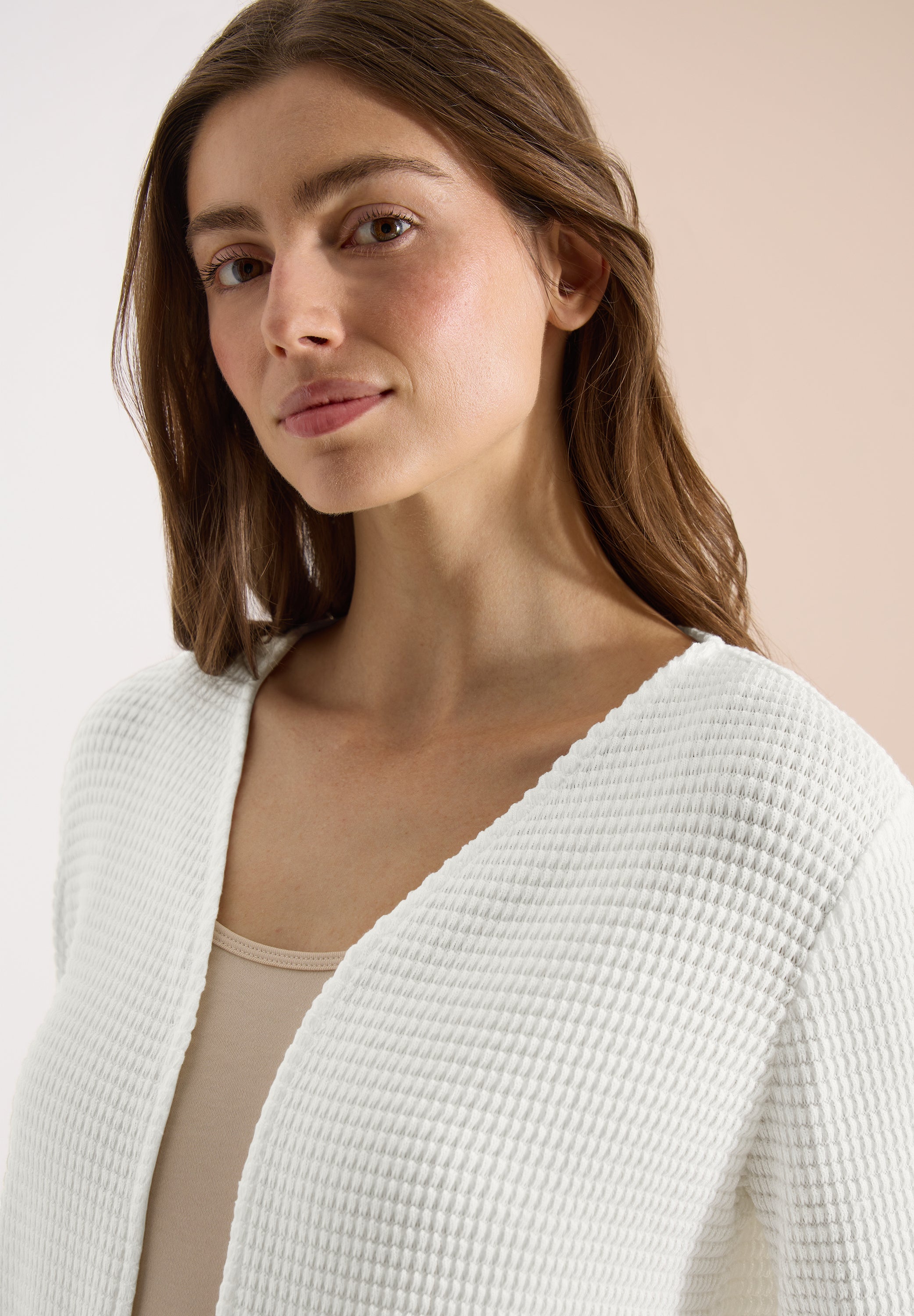 Cecil Damen T-Shirts Vanilla W