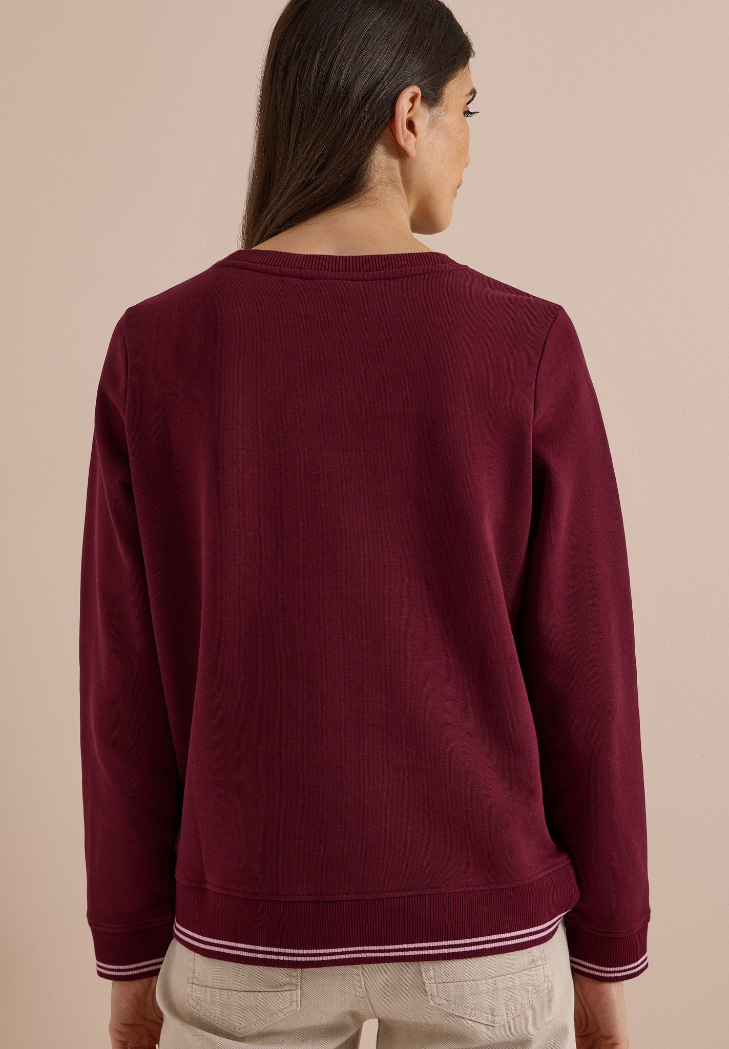Cecil Damen Pullover  Red Wine