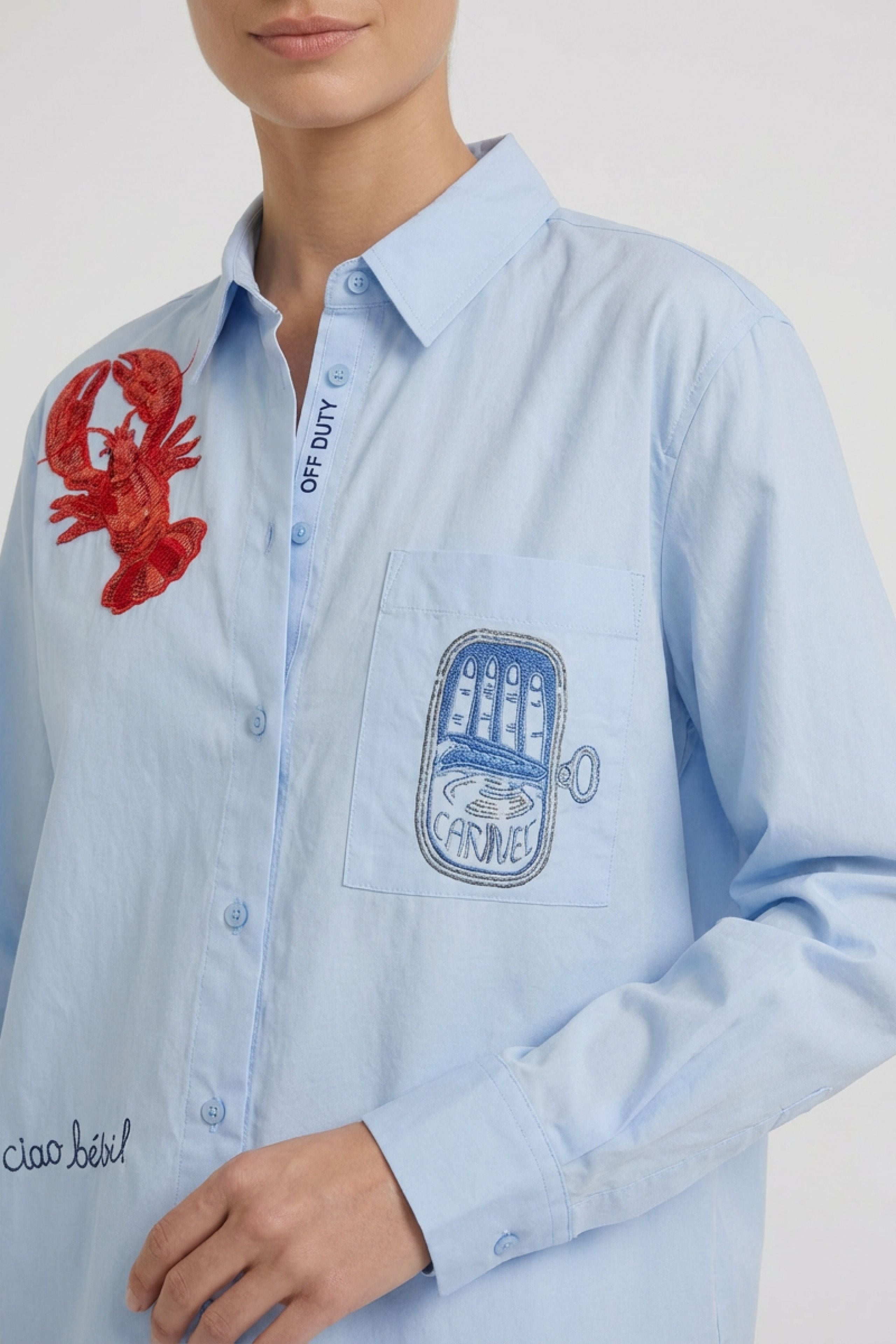 Oui Damen Blusen Kentucky B
