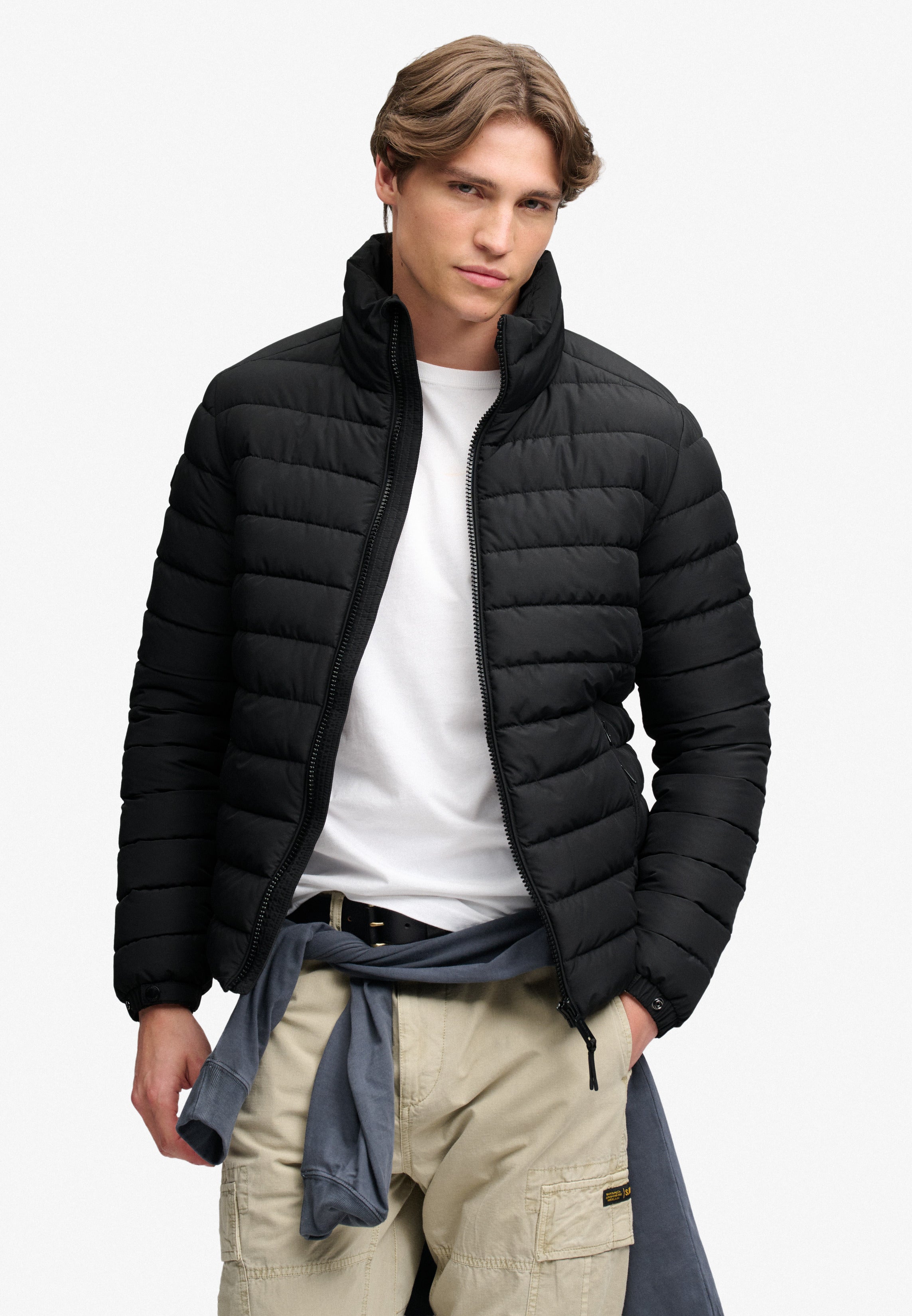 Superdry Men Herren Jacken A Jet Black