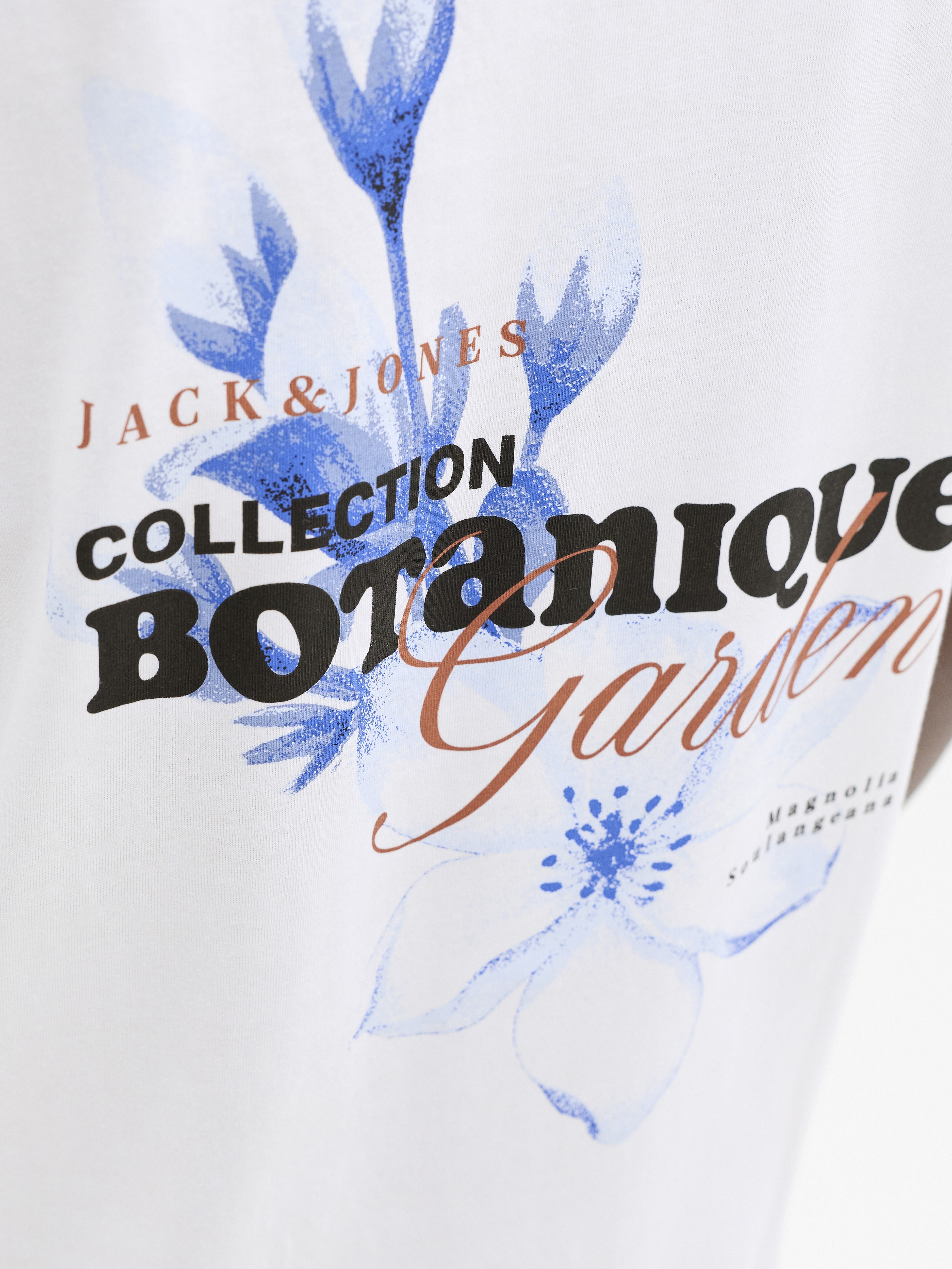 Jack & Jones Herren T-Shirts kurz Bright White
