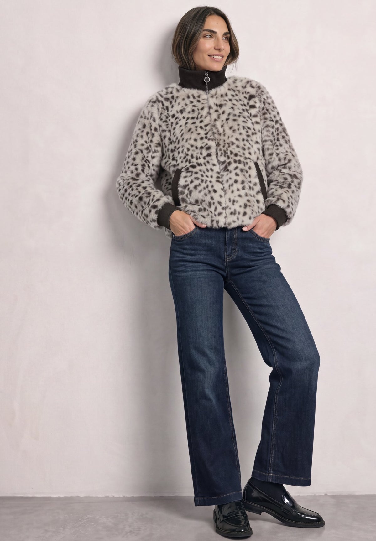 Street One Damen Blazer  Black Cof