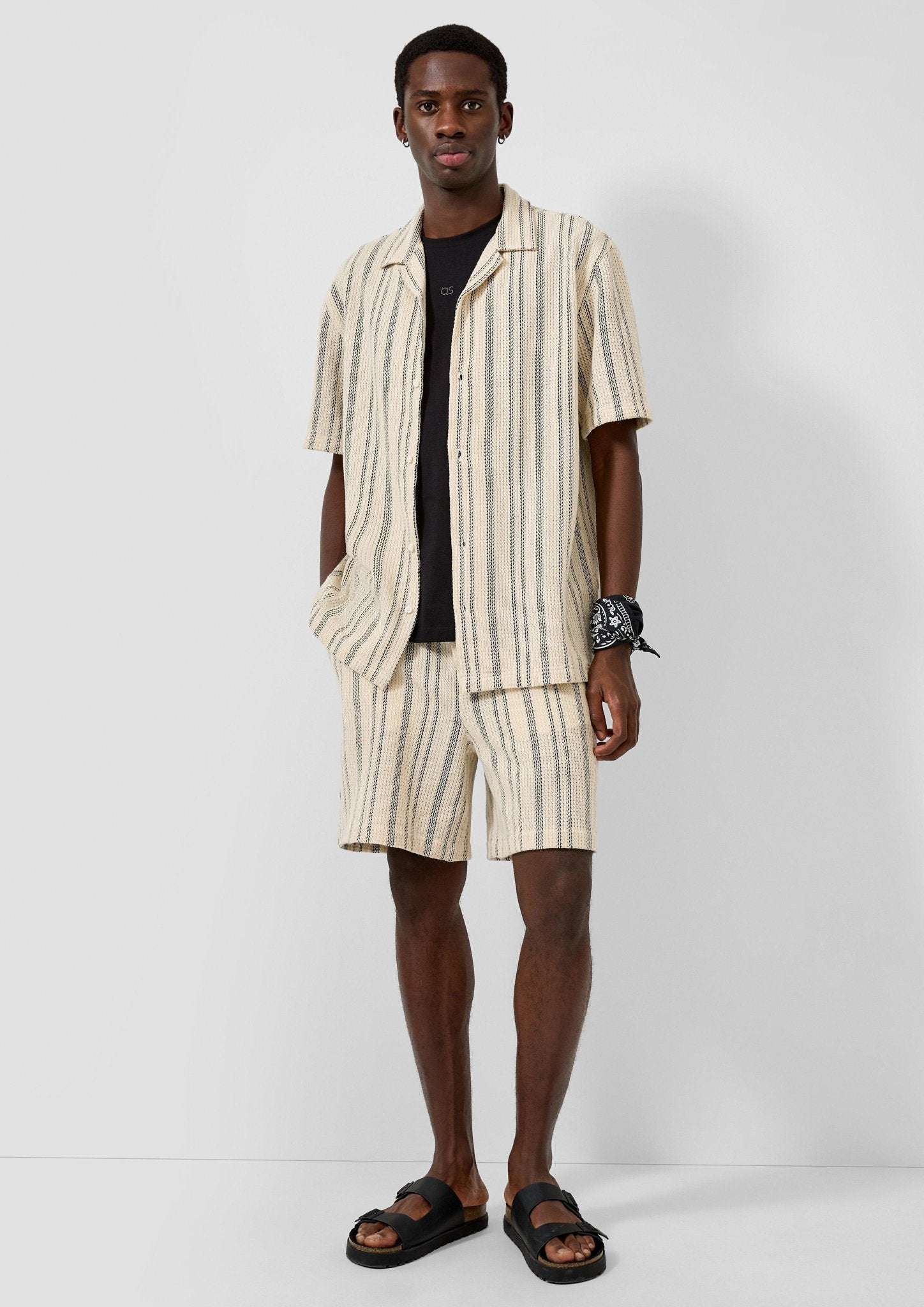 QS by S.Oliver Herren Shorts White