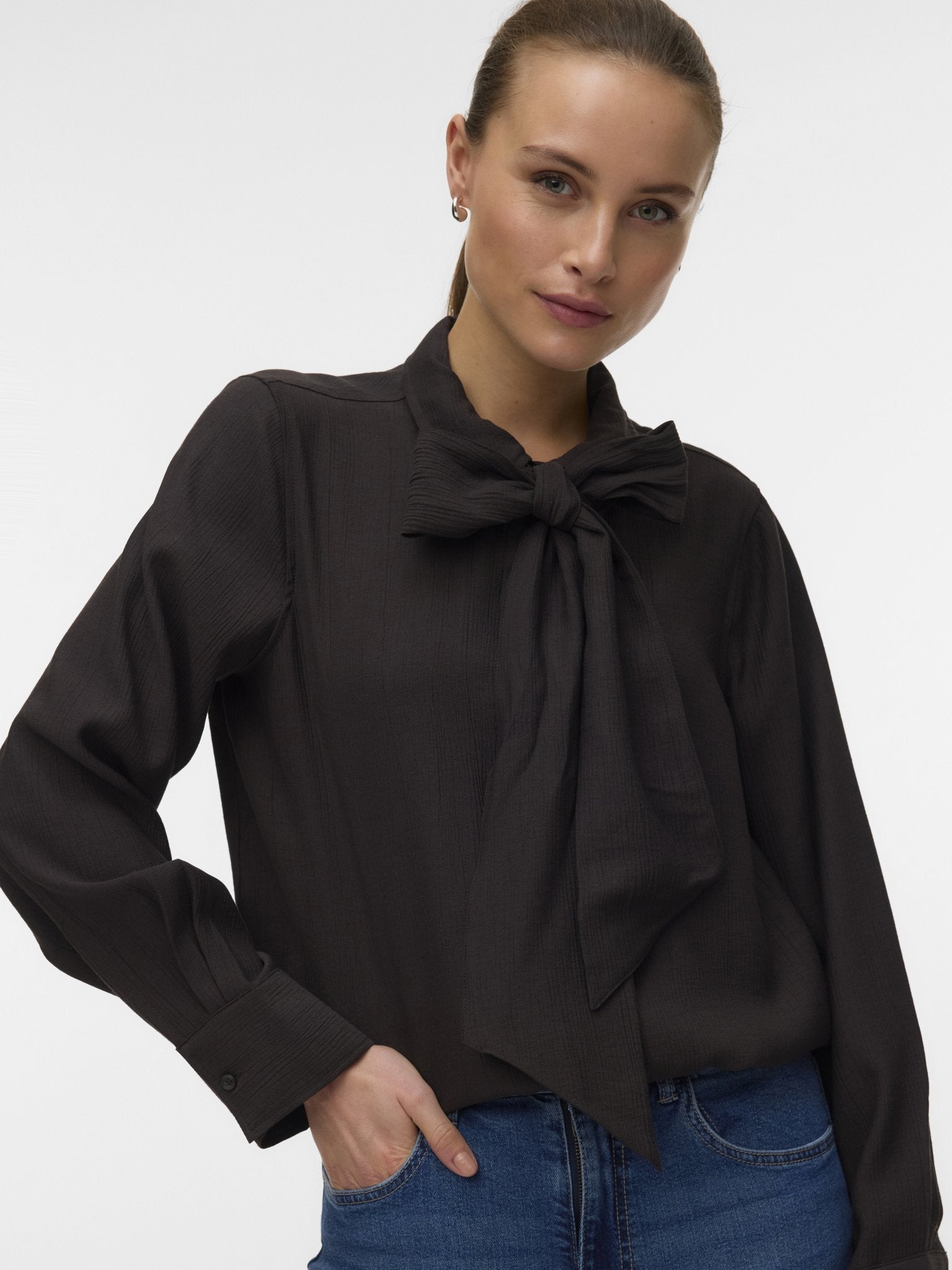 Vero Moda Damen Blusen Chocolate Torte