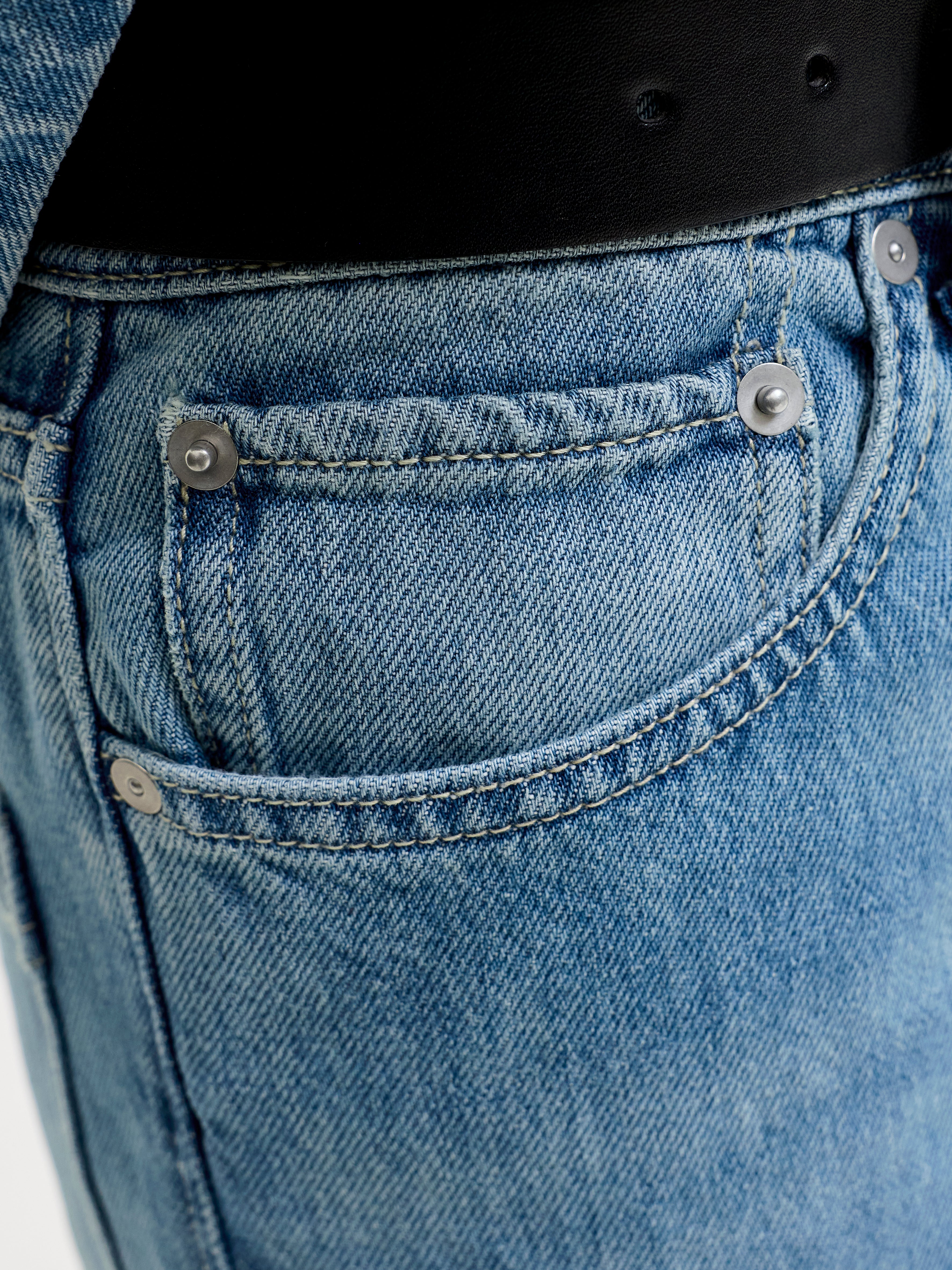 Jack & Jones Herren Shorts Blue Denim