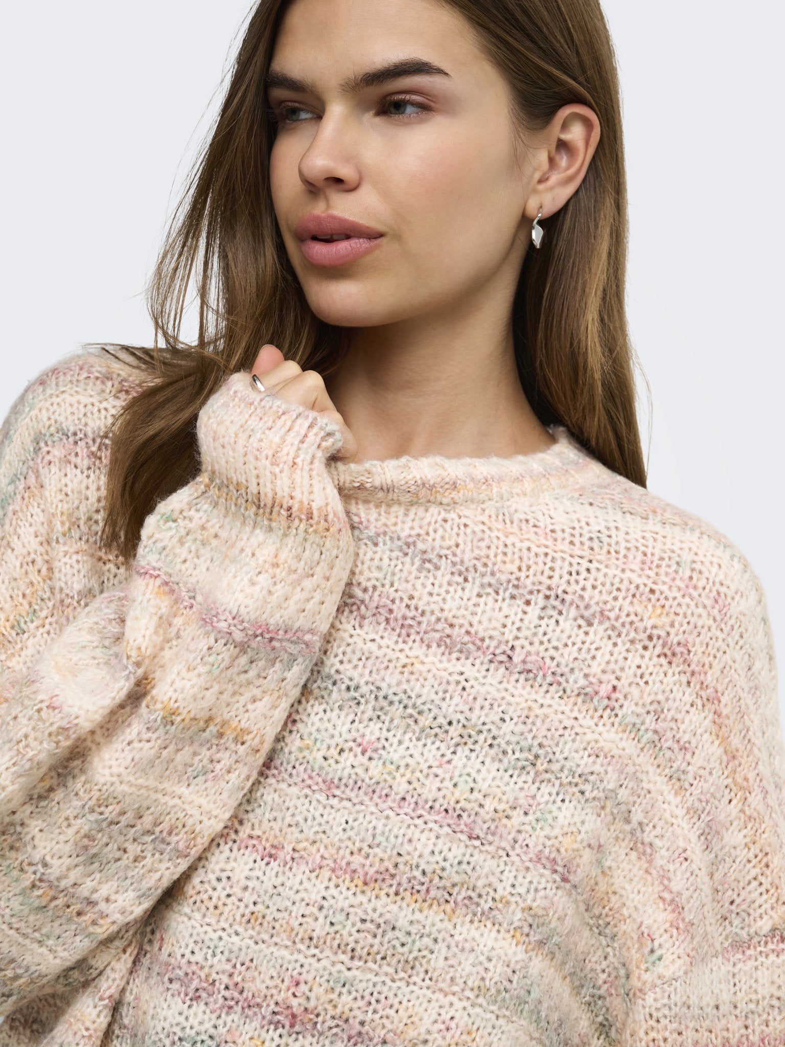 Only Damen Pullover Pale Dogwood/Mi