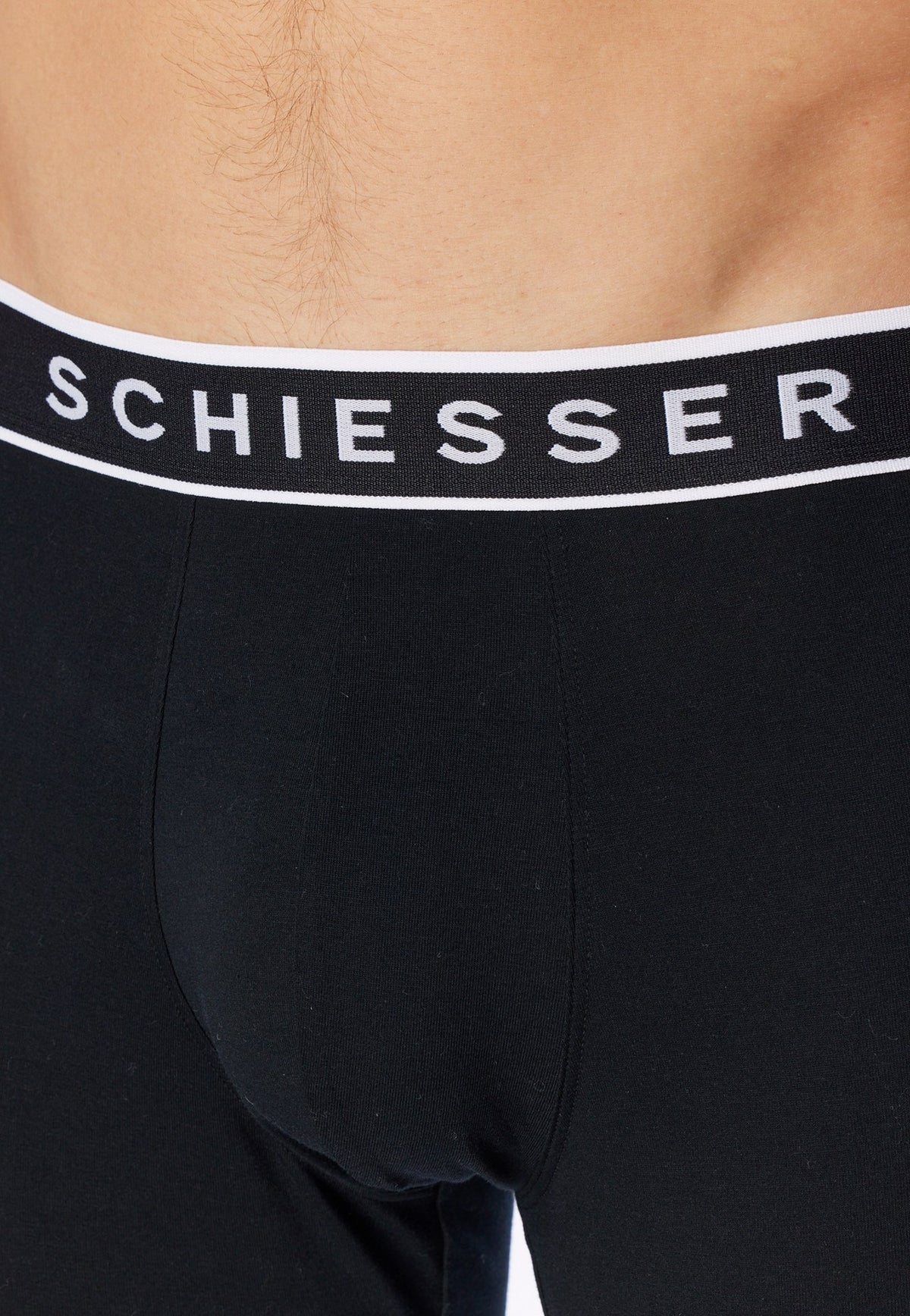 Schiesser Pant Schwarz