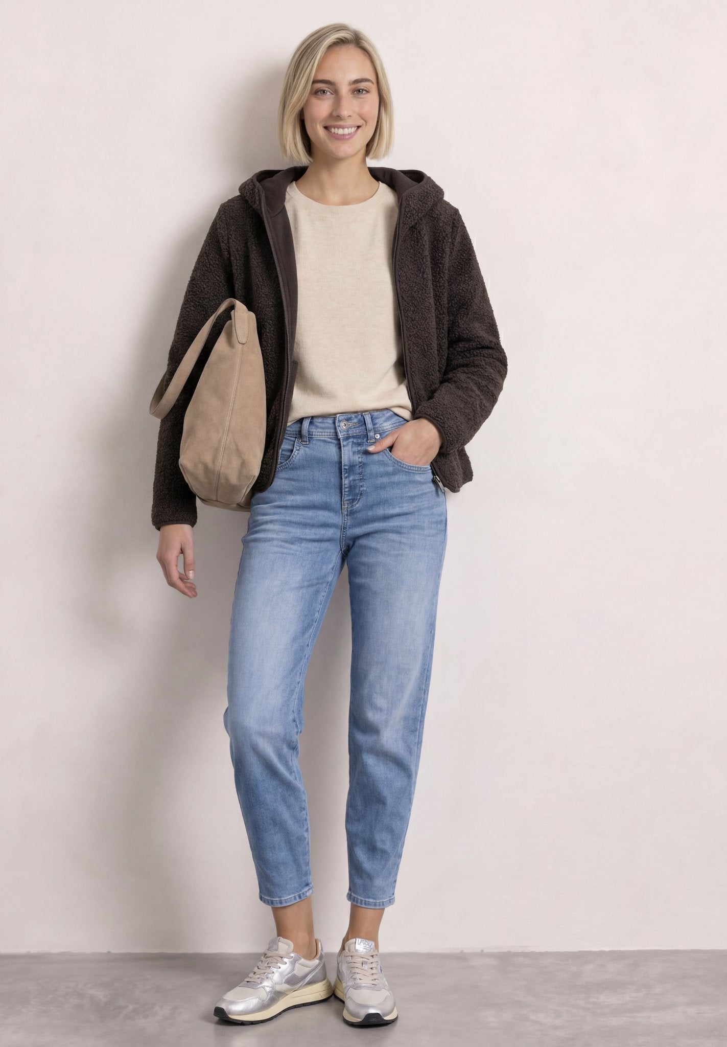 Street One Damen T-Shirts Black Cof