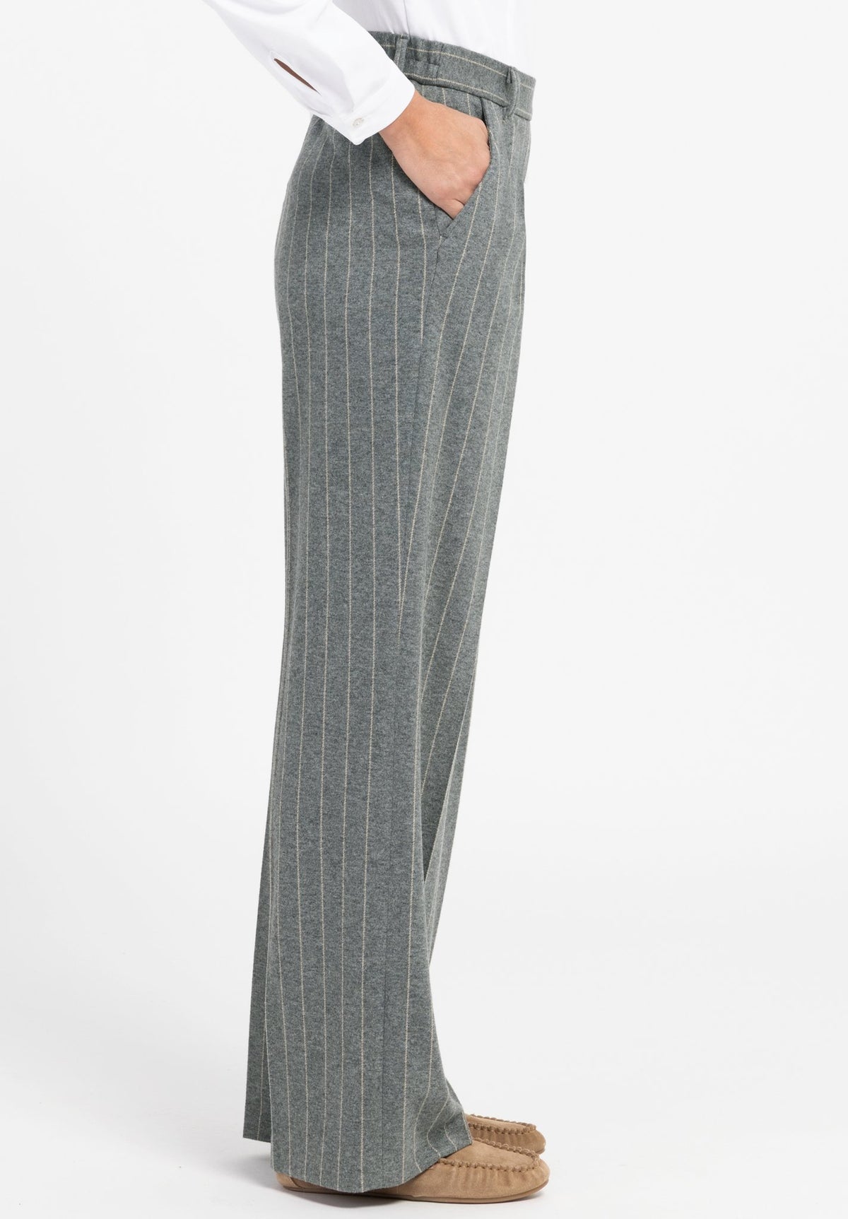 Bianca Damen Hosen Grey Mix