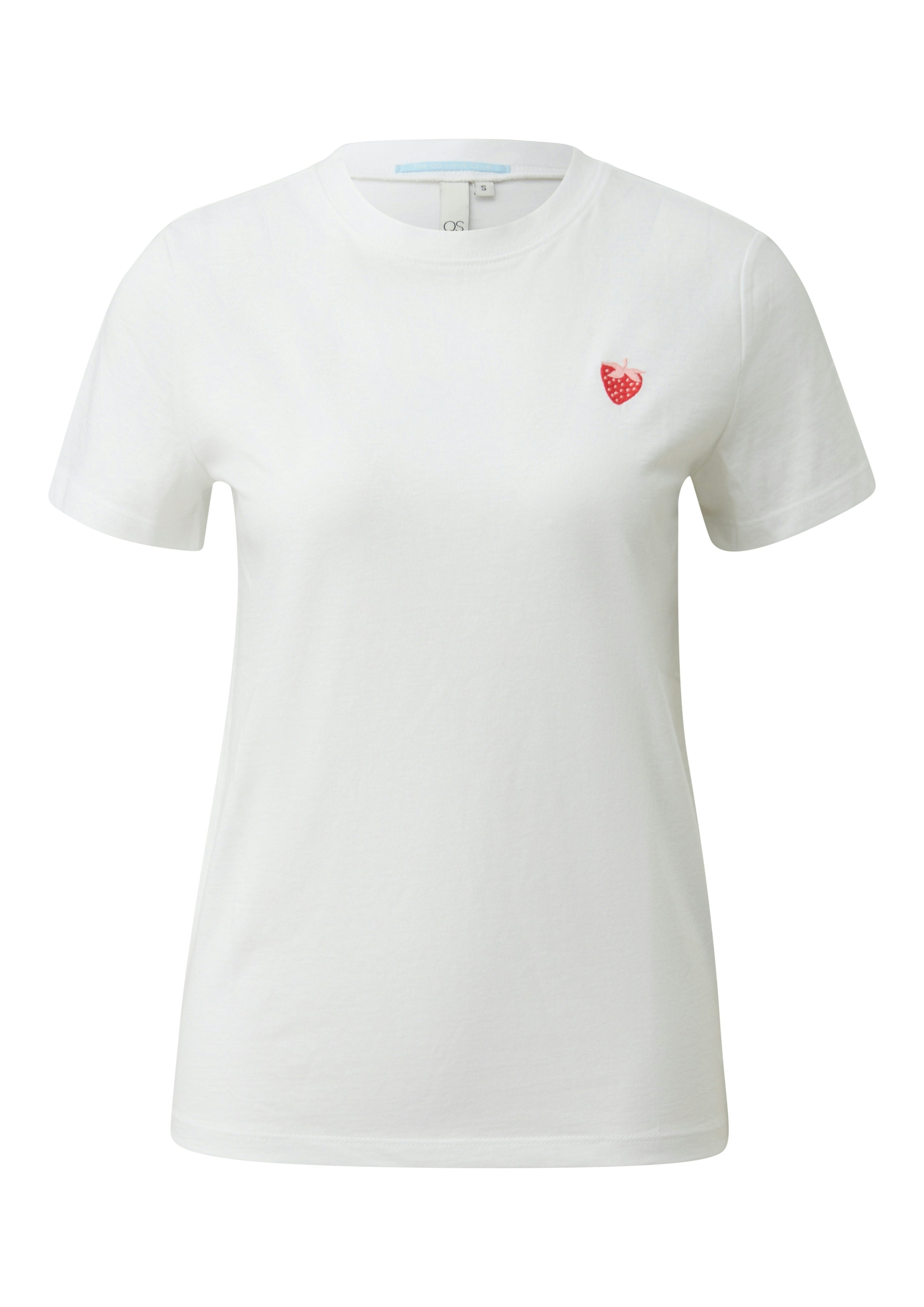 QS by S.Oliver Damen T-Shirts White