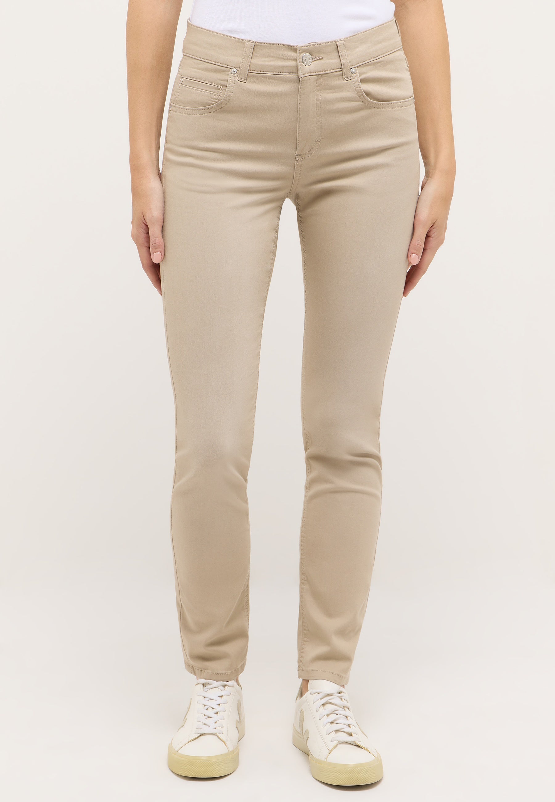 Angels Damen Jeans Sand Used