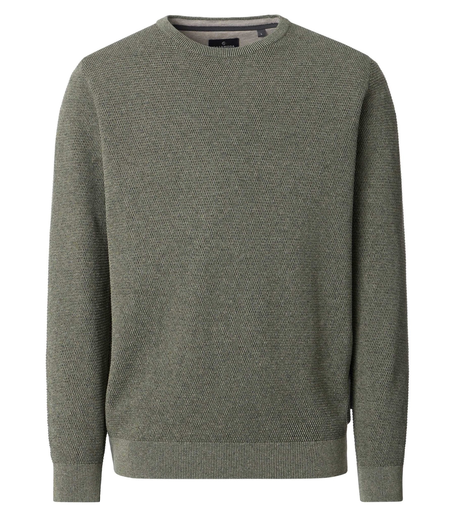 Casa Moda Herren Pullover  Gruen