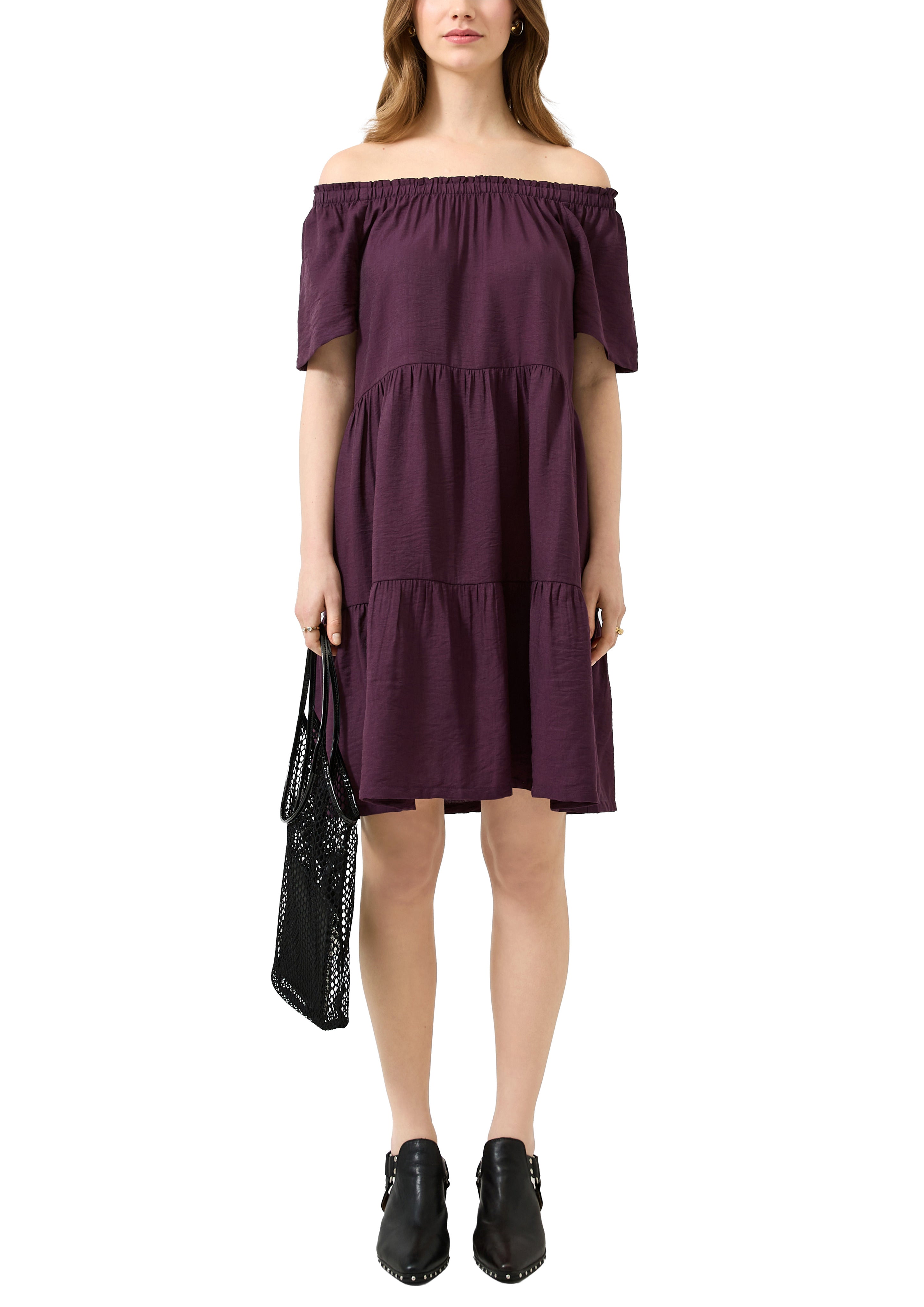 QS by S.Oliver Damen Kleider Lilac/Pink