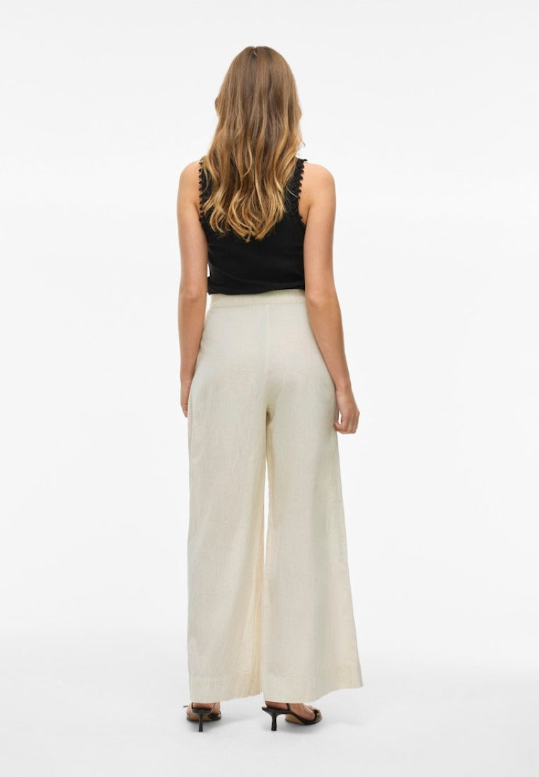 Vila Damen Hosen Super Light Nat