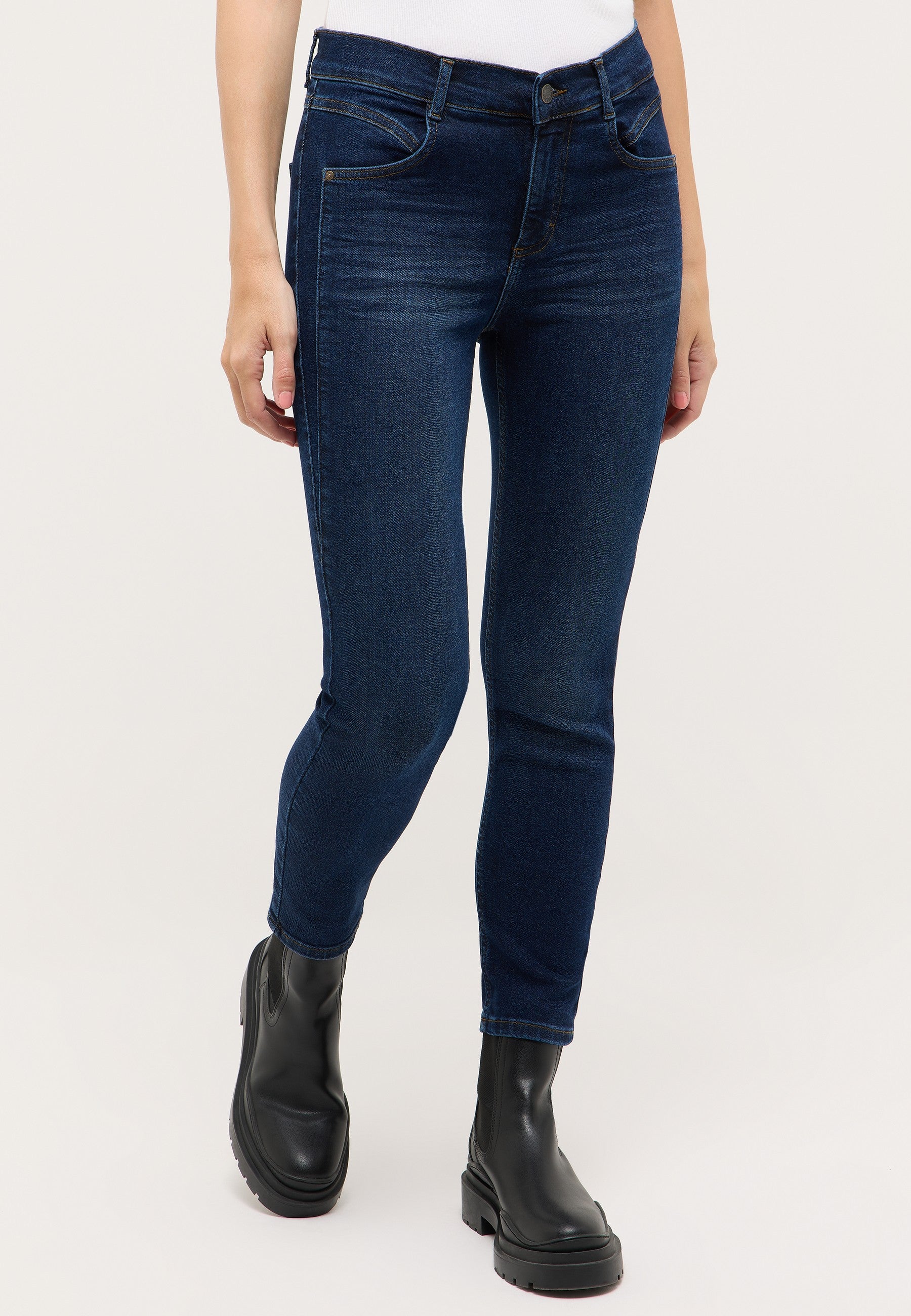 Angels Damen Jeans  Dark Indig